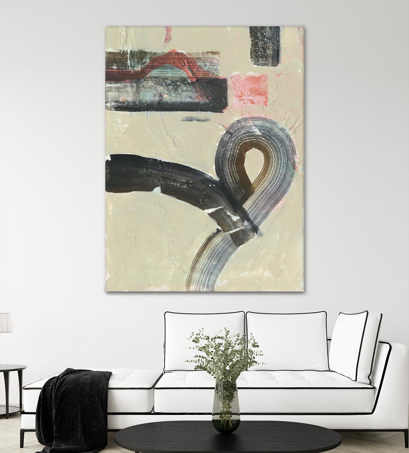 Striate I by Victoria Borges on GIANT ART - brown abstract