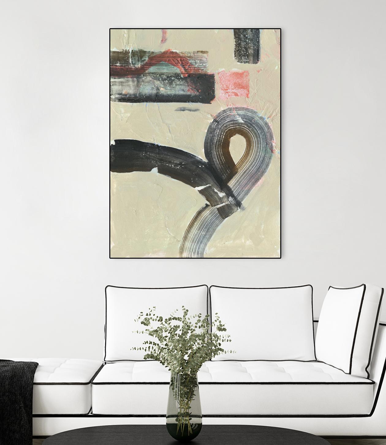 Striate I by Victoria Borges on GIANT ART - brown abstract