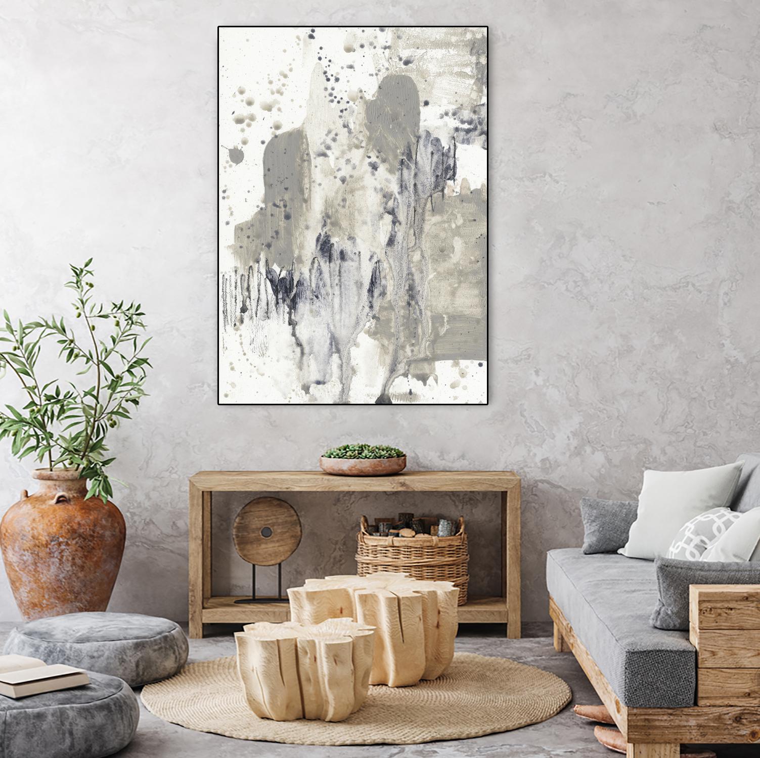 Paynes Splash I by Jennifer Goldberger on GIANT ART - abstract