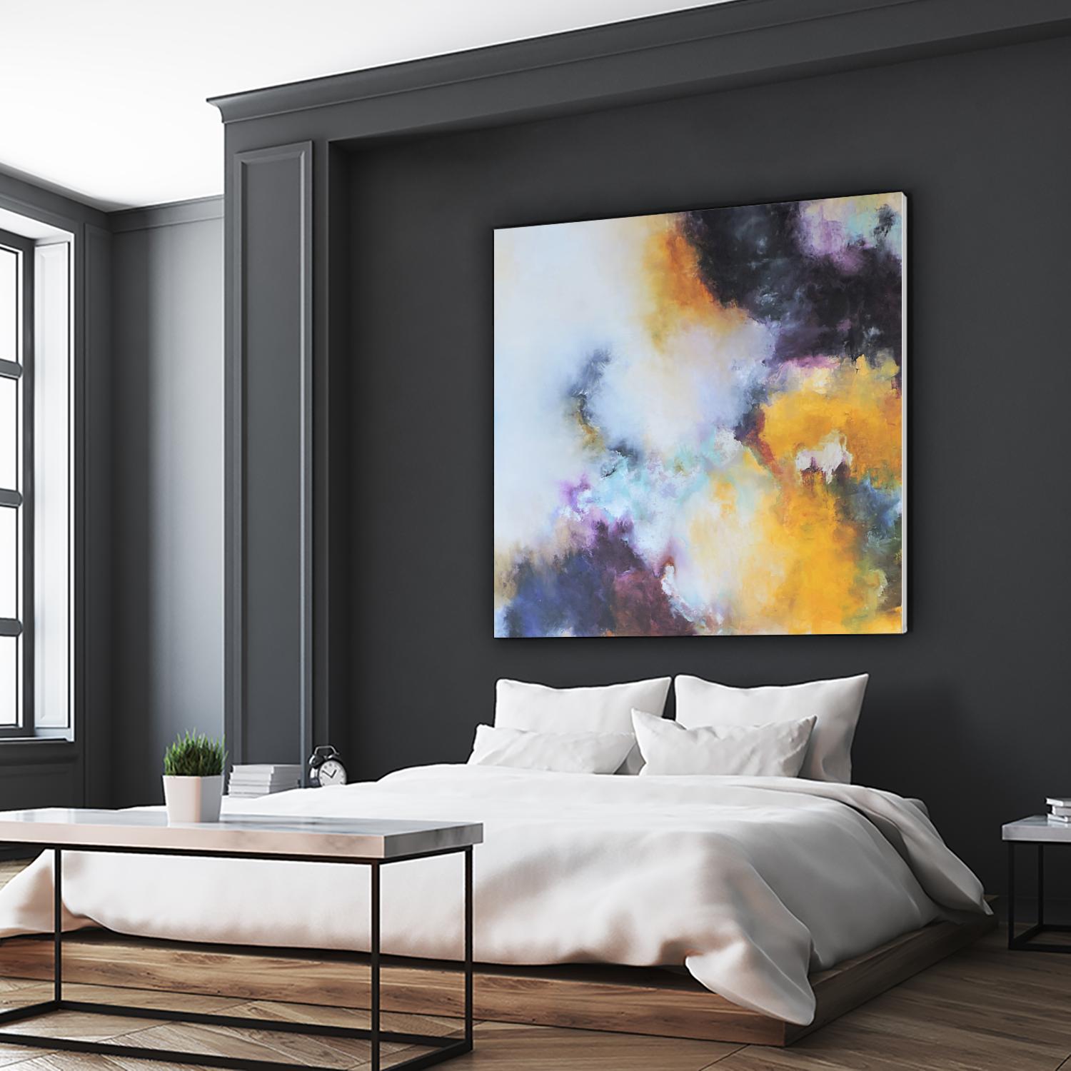 La Puerta del Cielo I by Leticia Herrera on GIANT ART - pink abstract