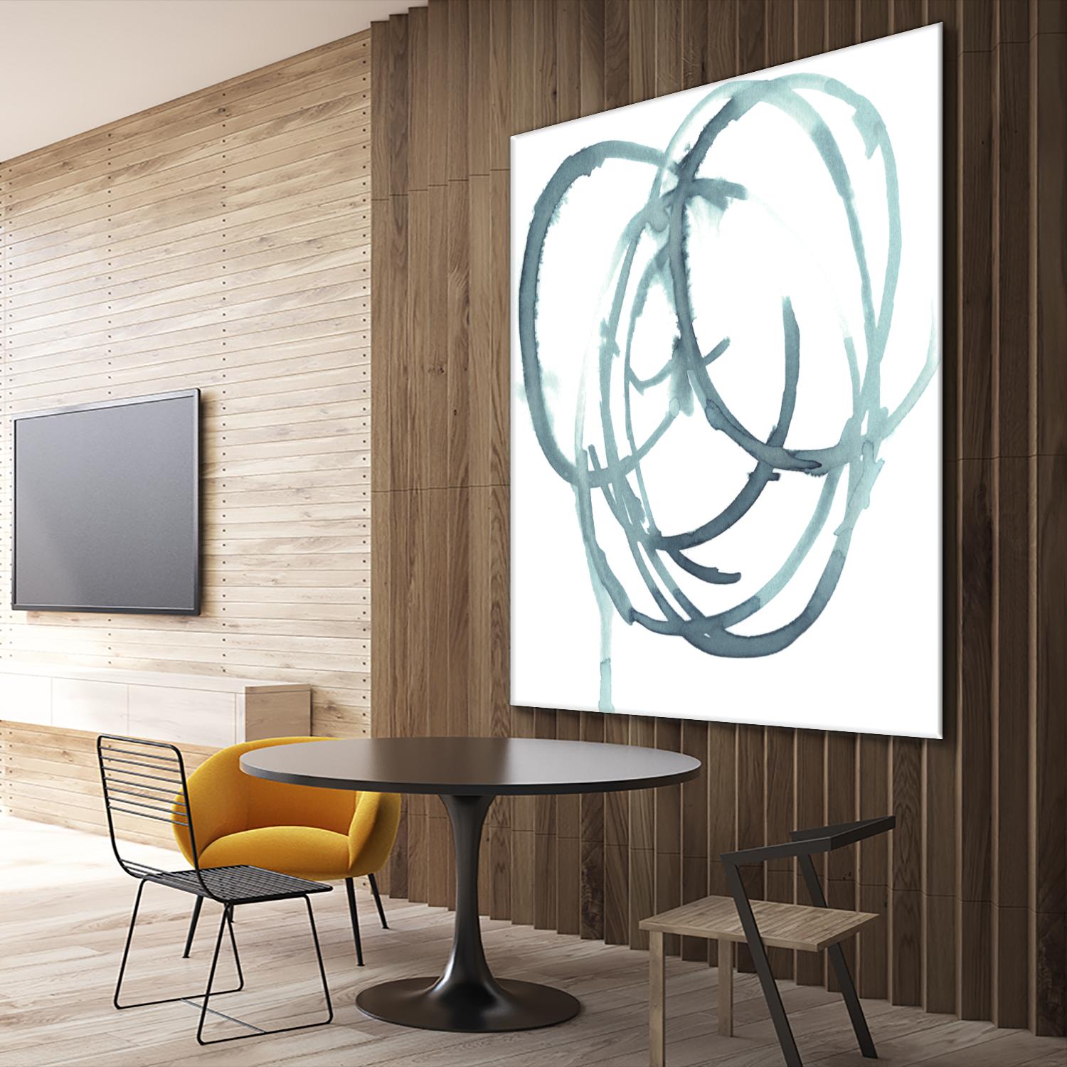 Dizzy I by Jennifer Paxton Parker on GIANT ART - green abstract