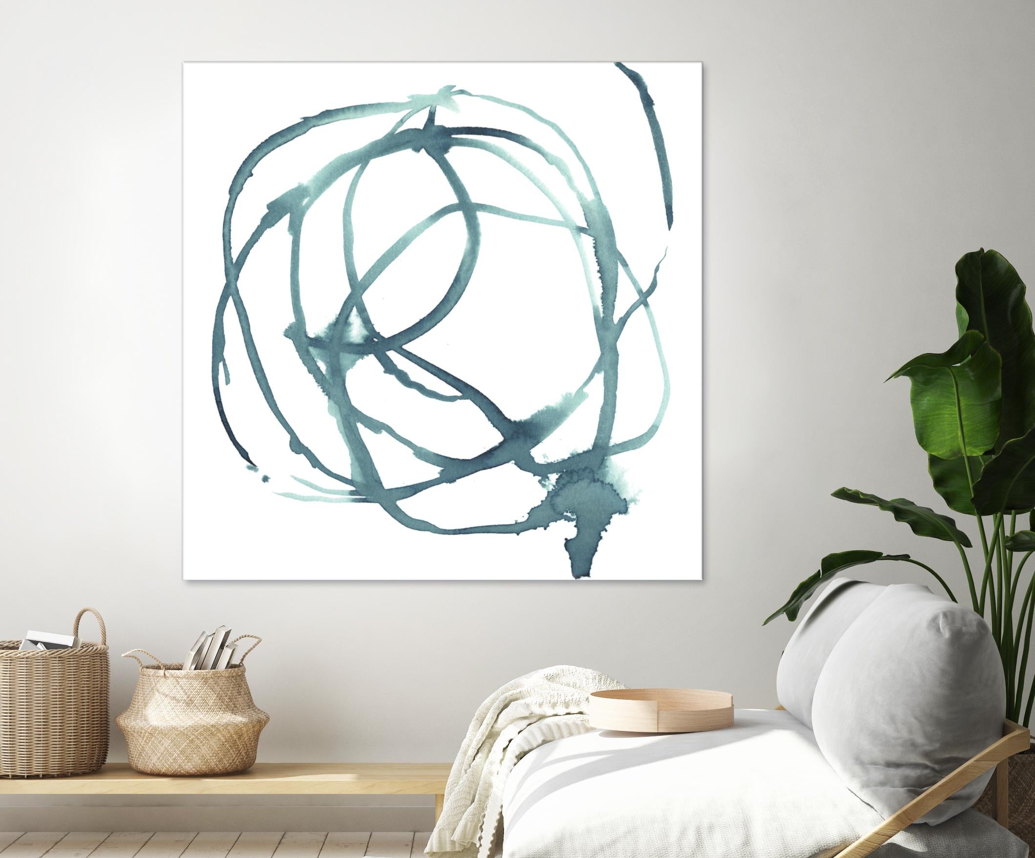 Dizzy II by Jennifer Paxton Parker on GIANT ART - green abstract