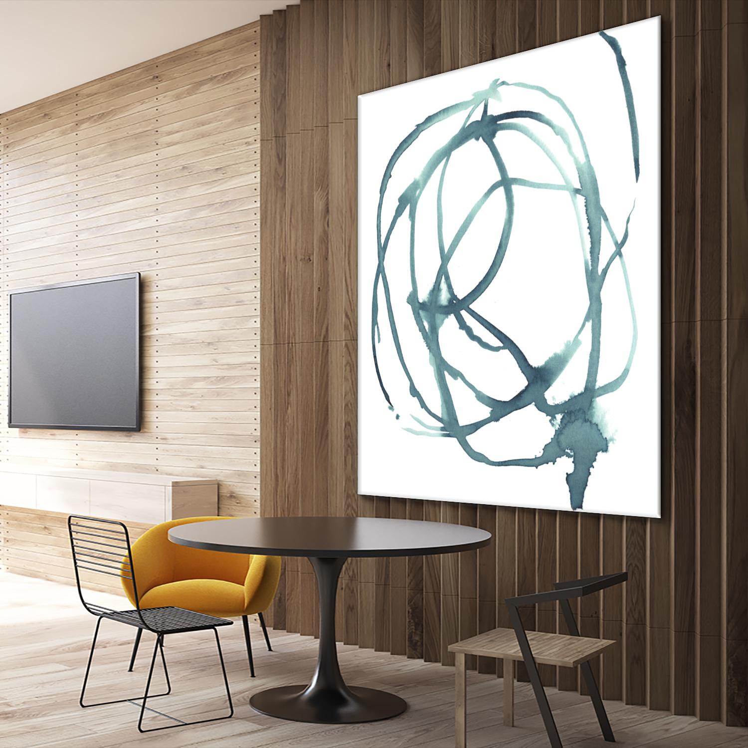 Dizzy II by Jennifer Paxton Parker on GIANT ART - green abstract