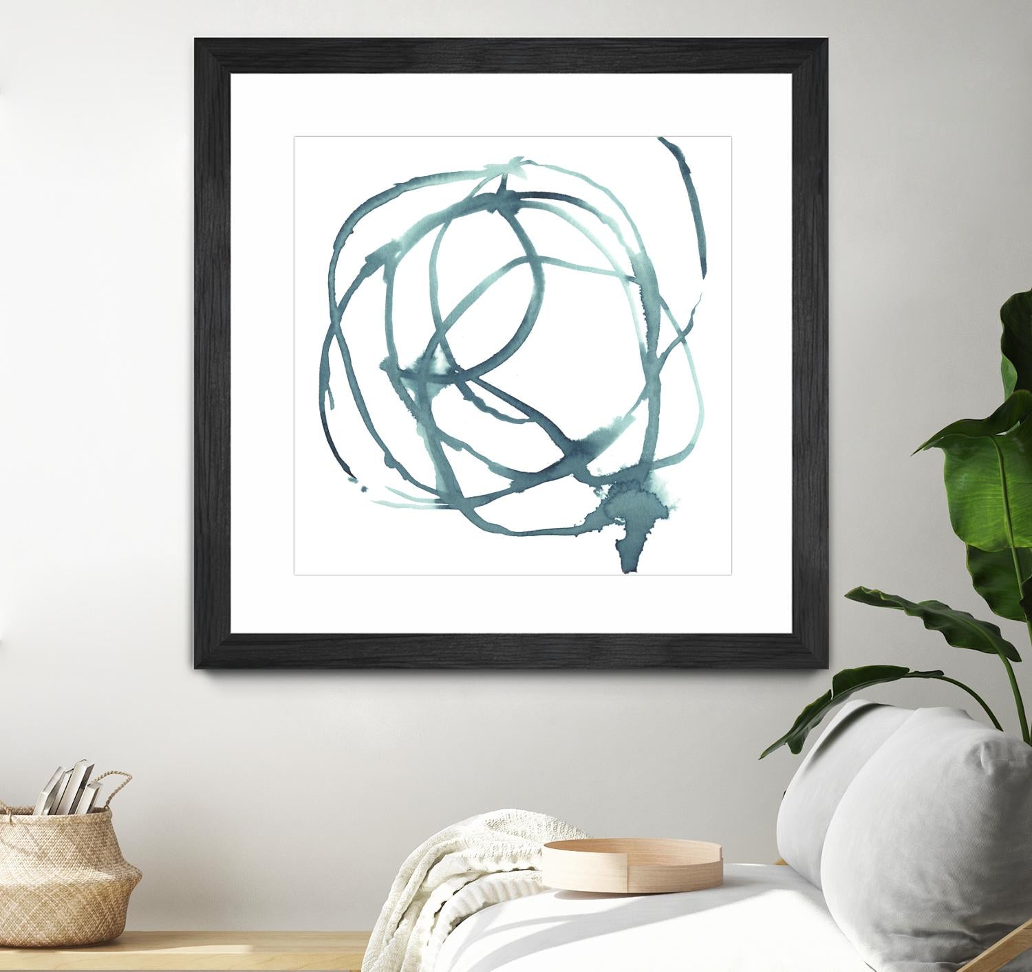 Dizzy II by Jennifer Paxton Parker on GIANT ART - green abstract