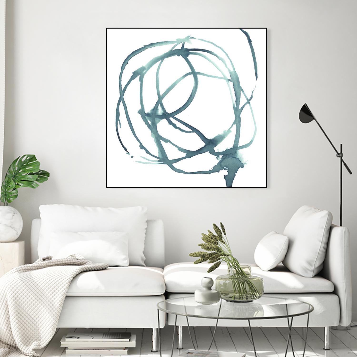 Dizzy II by Jennifer Paxton Parker on GIANT ART - green abstract