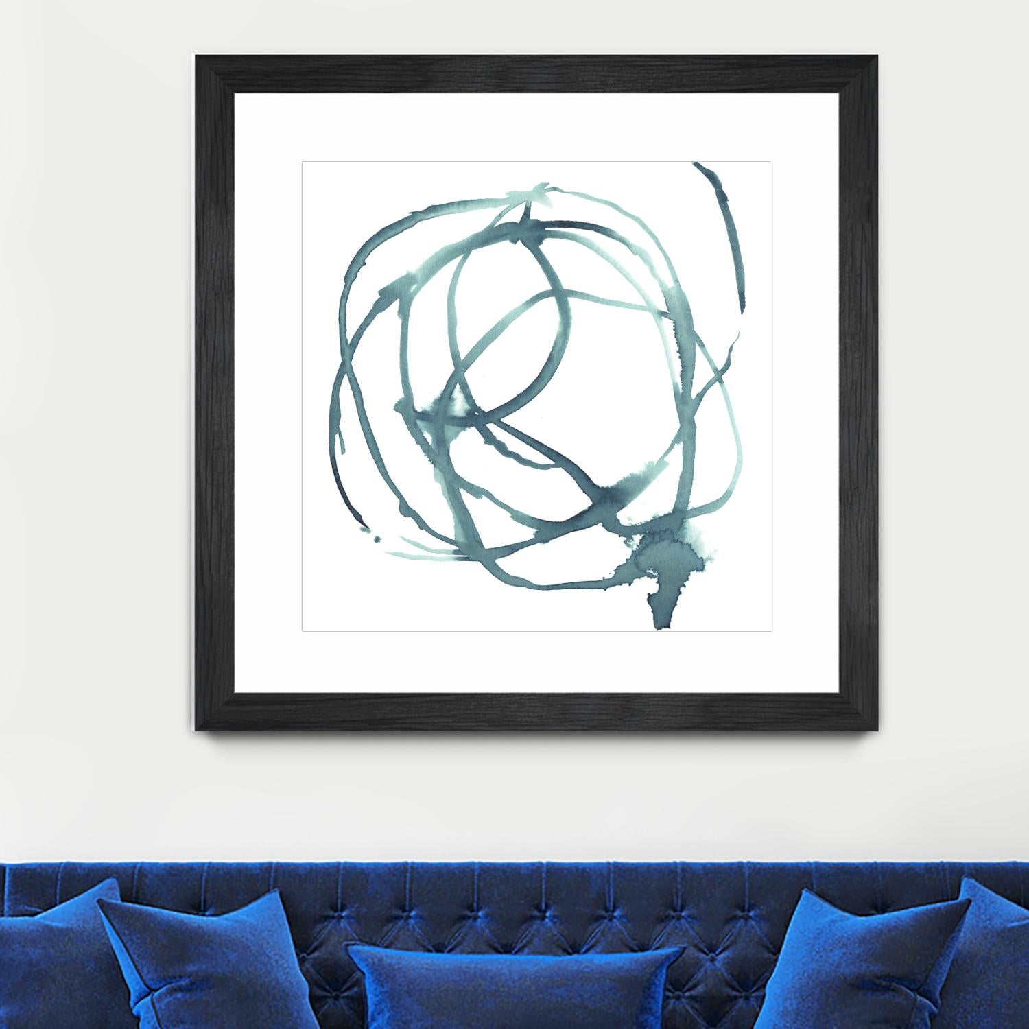 Dizzy II by Jennifer Paxton Parker on GIANT ART - green abstract