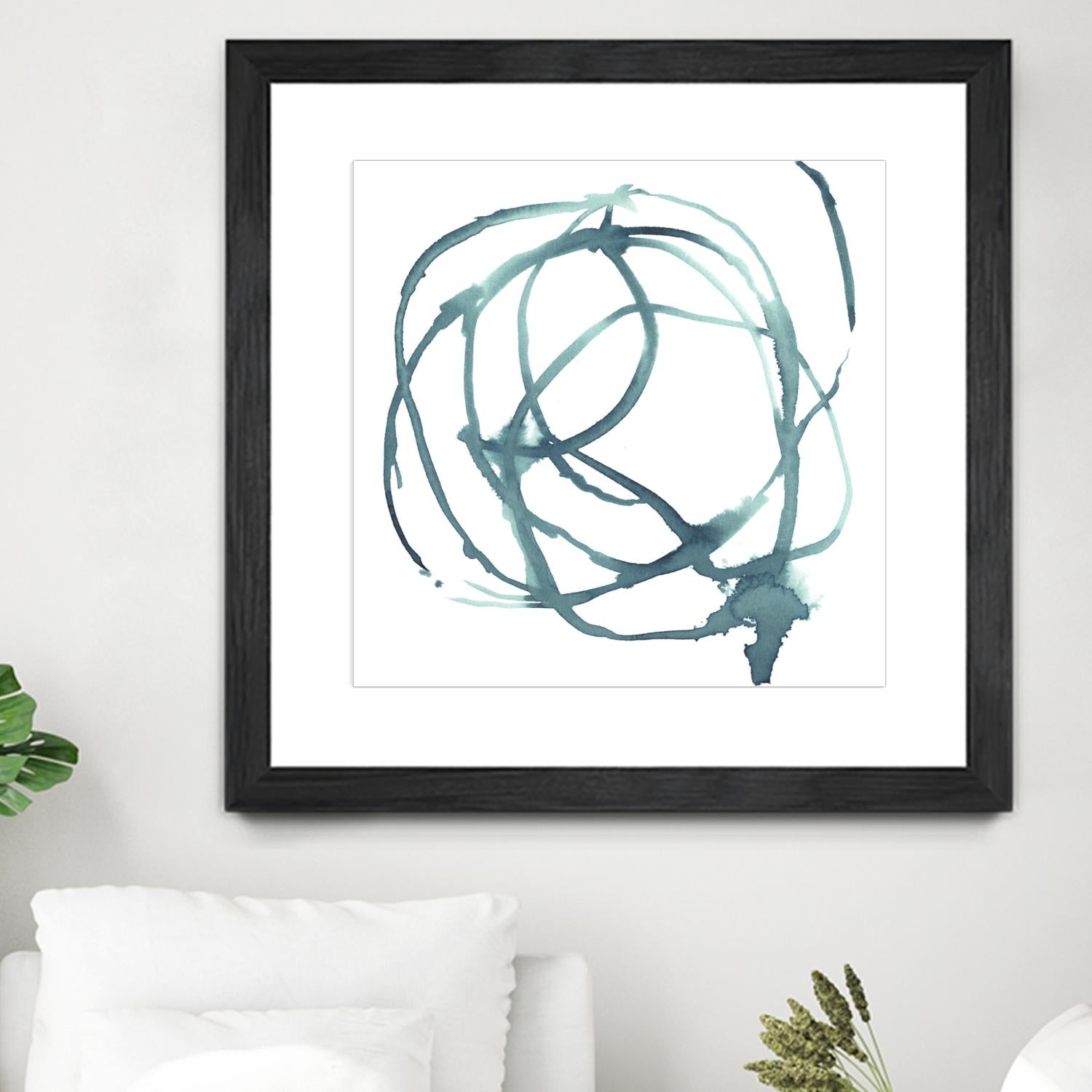 Dizzy II by Jennifer Paxton Parker on GIANT ART - green abstract