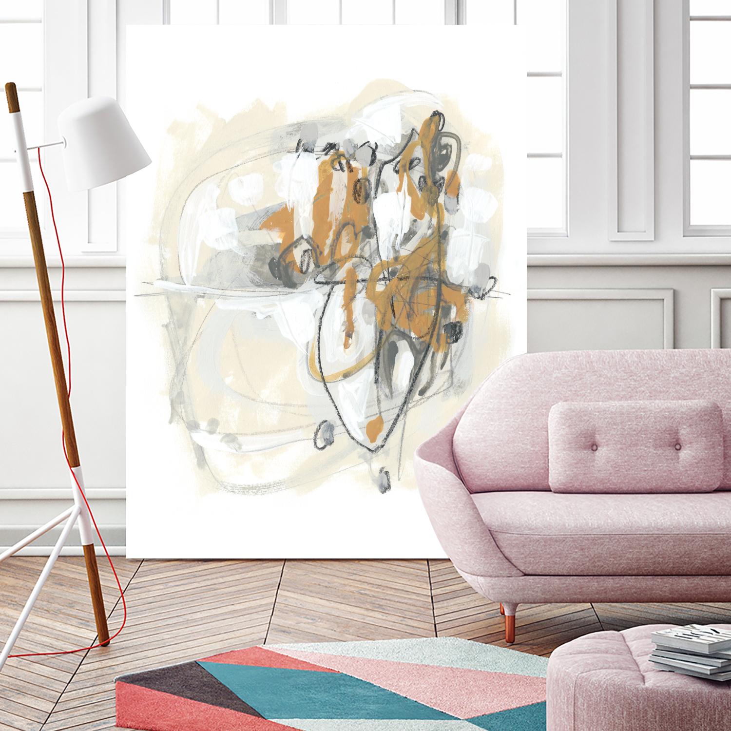 Spur II by June Erica Vess on GIANT ART - brown abstract