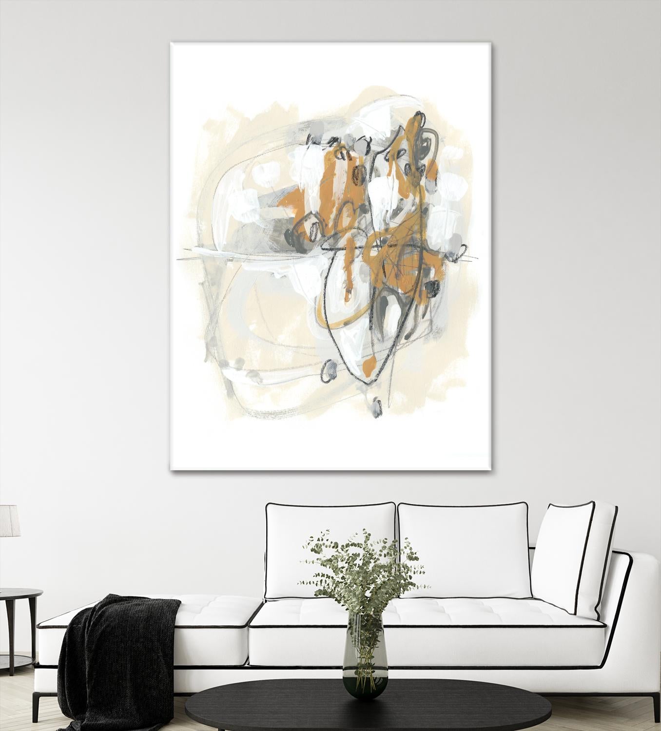 Spur II by June Erica Vess on GIANT ART - brown abstract