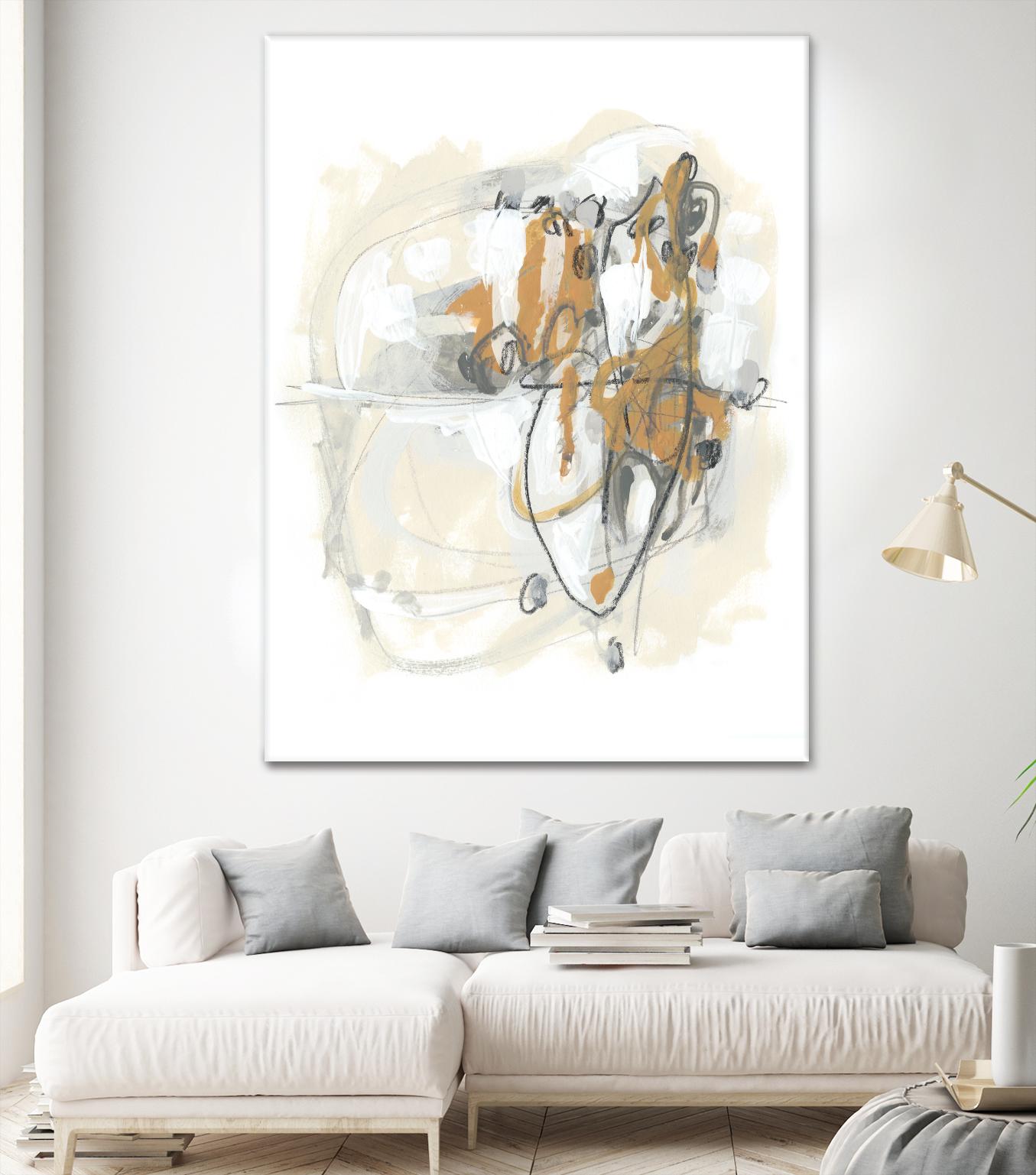 Spur II by June Erica Vess on GIANT ART - brown abstract