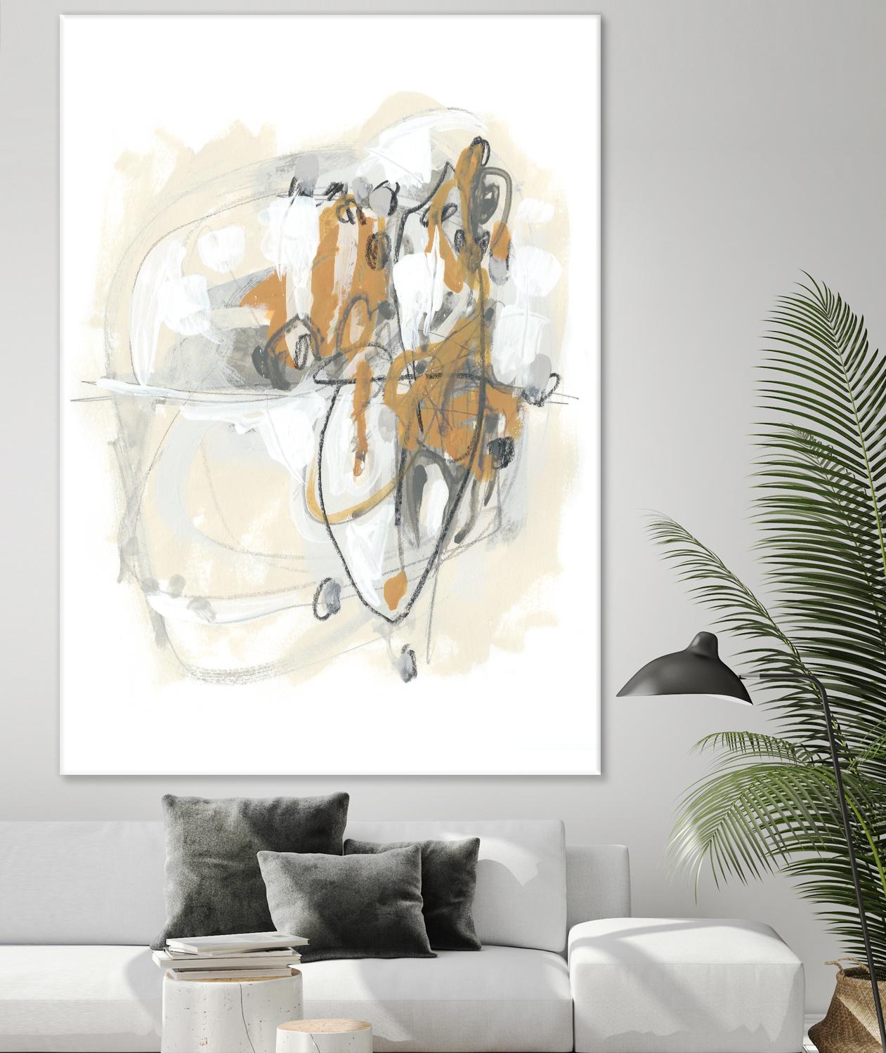 Spur II by June Erica Vess on GIANT ART - brown abstract