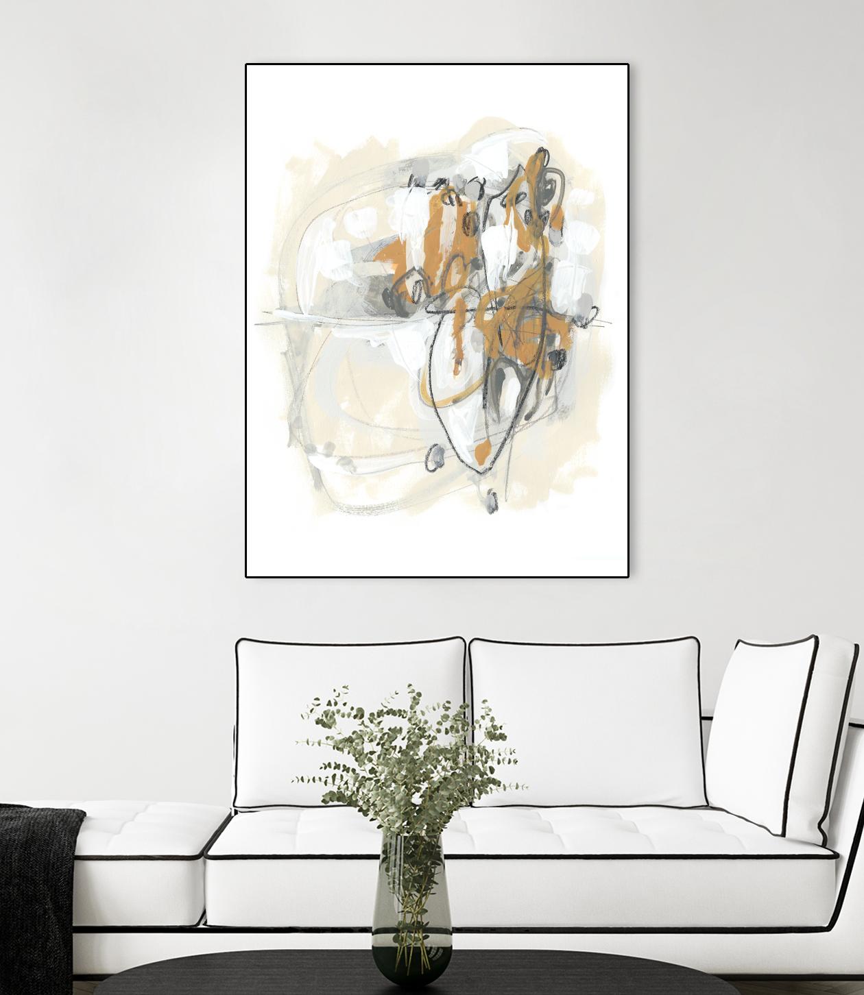 Spur II by June Erica Vess on GIANT ART - brown abstract