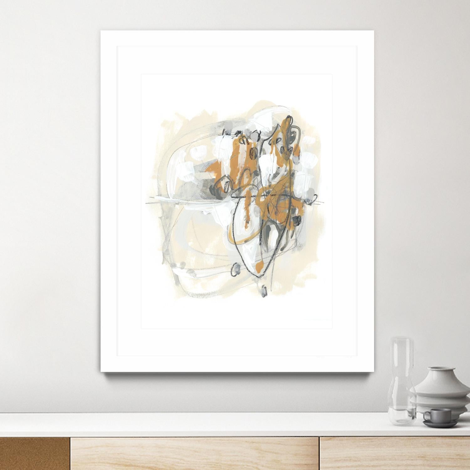 Spur II by June Erica Vess on GIANT ART - brown abstract