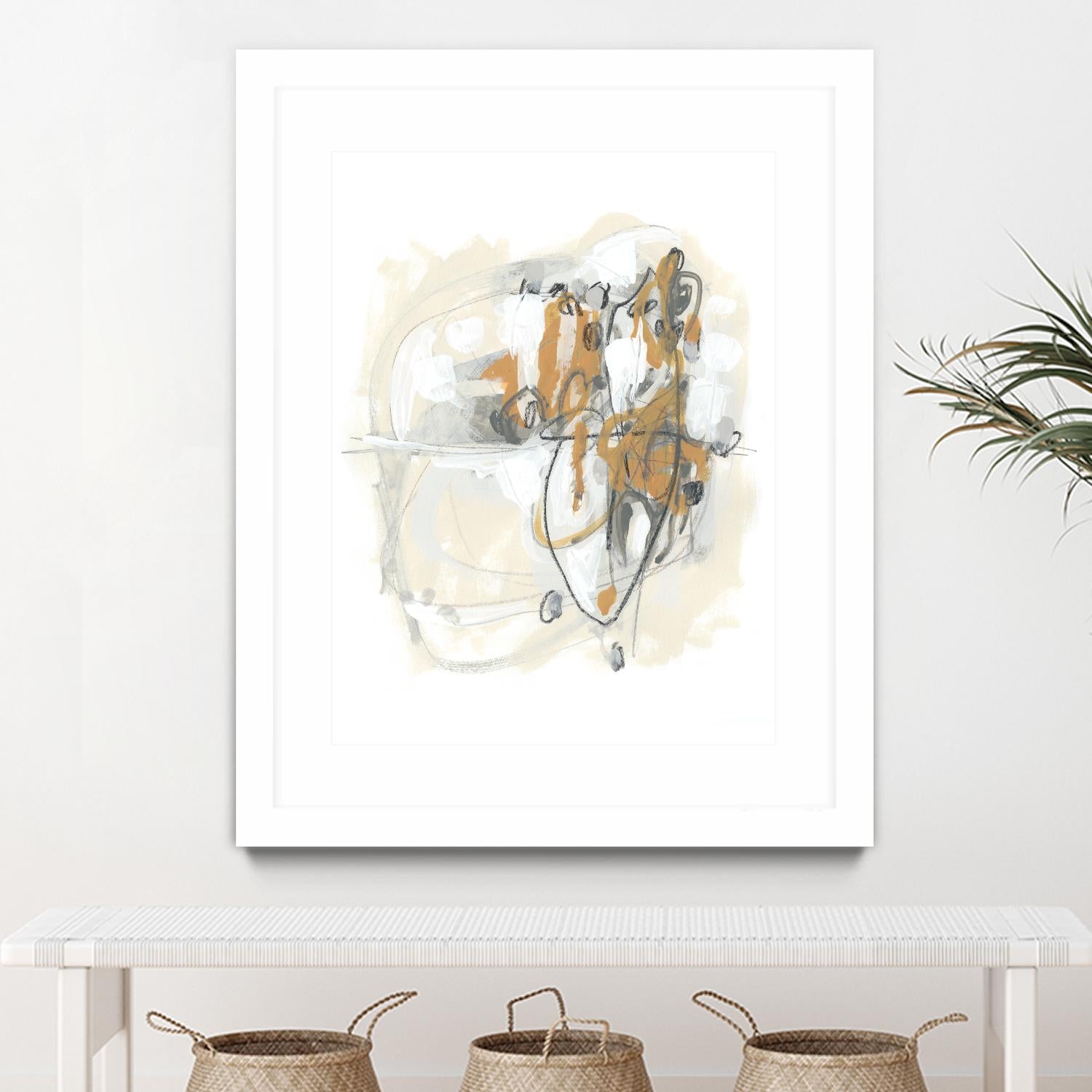 Spur II by June Erica Vess on GIANT ART - brown abstract