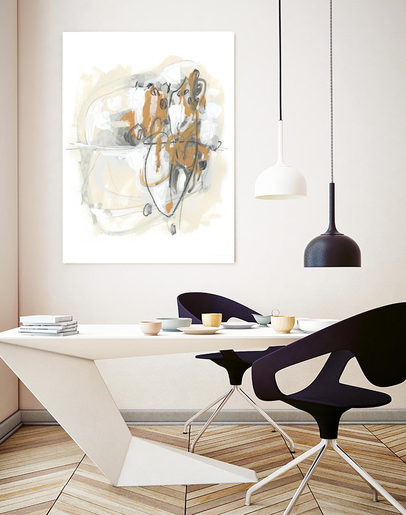 Spur II by June Erica Vess on GIANT ART - brown abstract