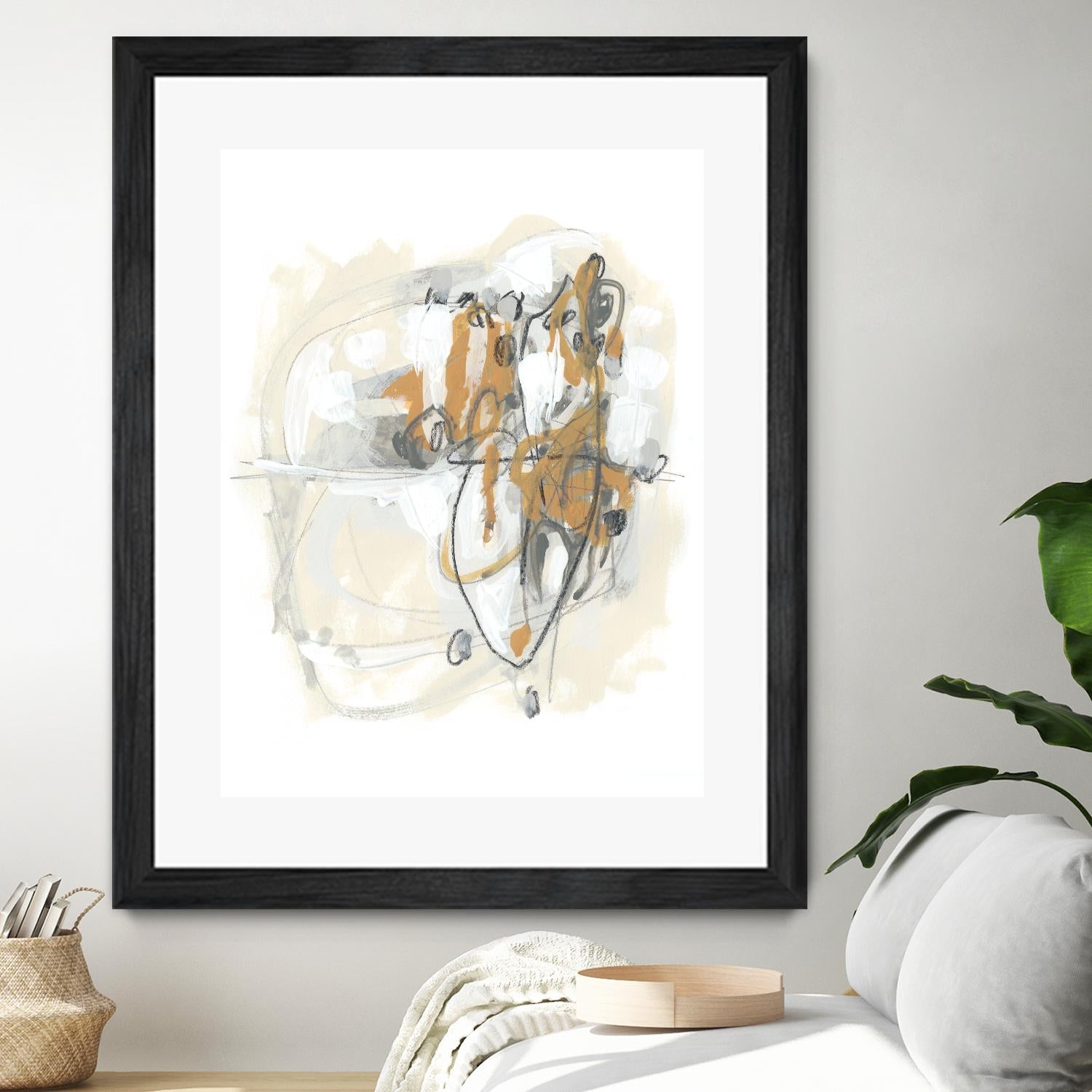 Spur II by June Erica Vess on GIANT ART - brown abstract