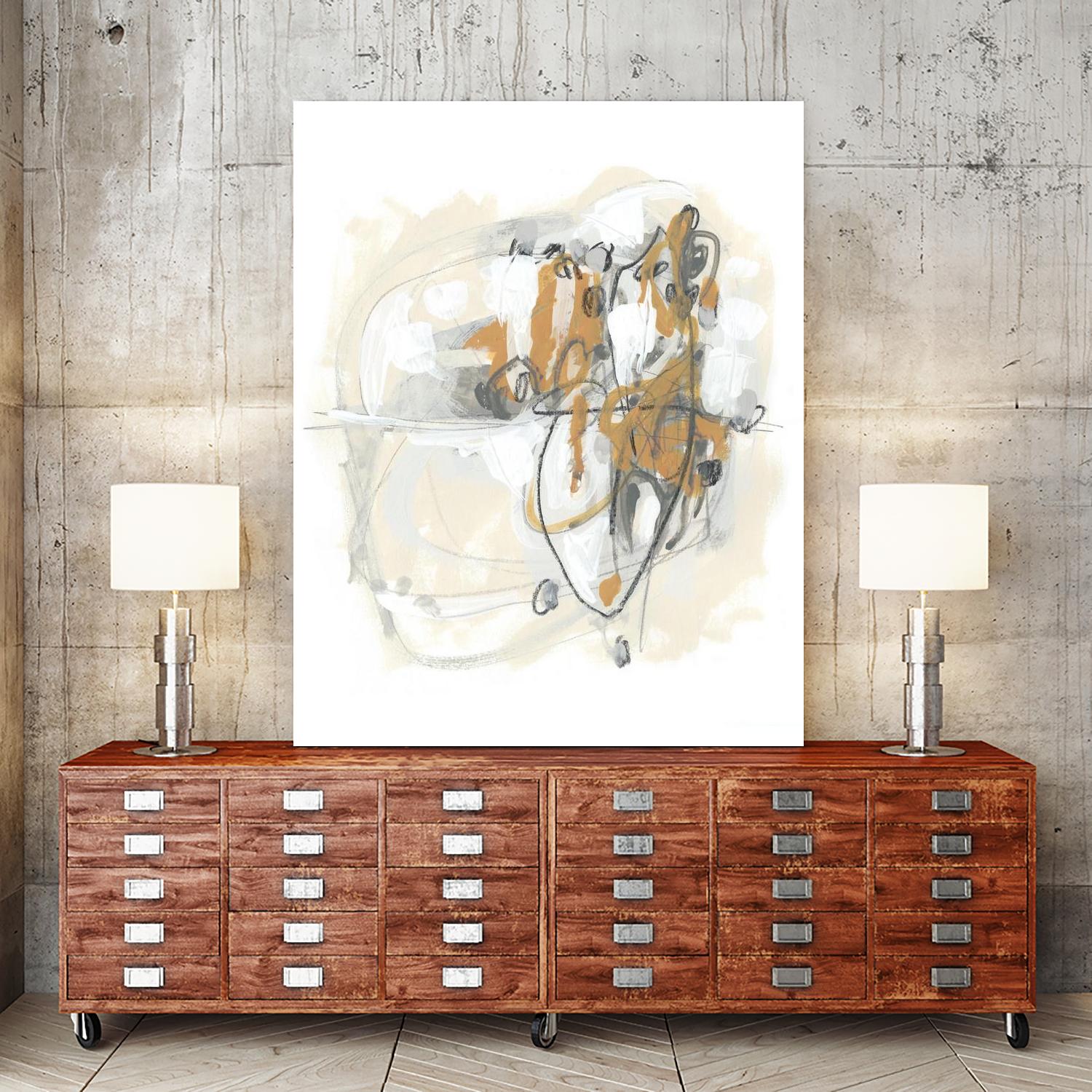 Spur II by June Erica Vess on GIANT ART - brown abstract