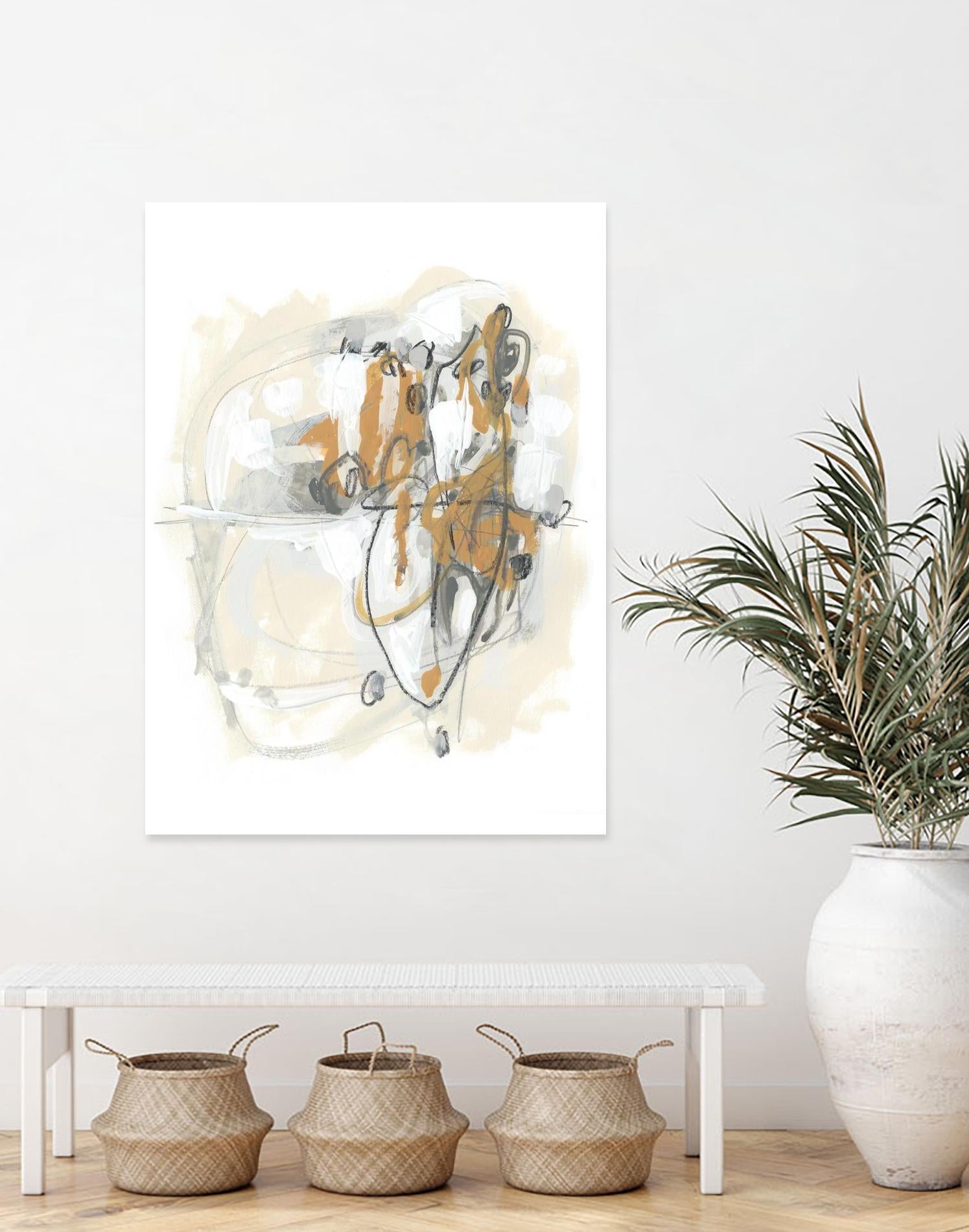 Spur II by June Erica Vess on GIANT ART - brown abstract