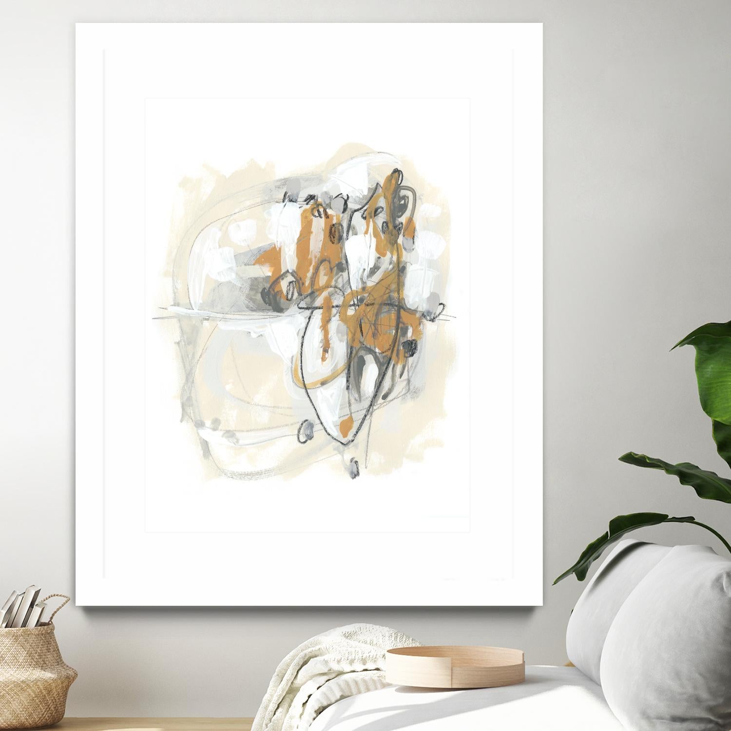 Spur II by June Erica Vess on GIANT ART - brown abstract