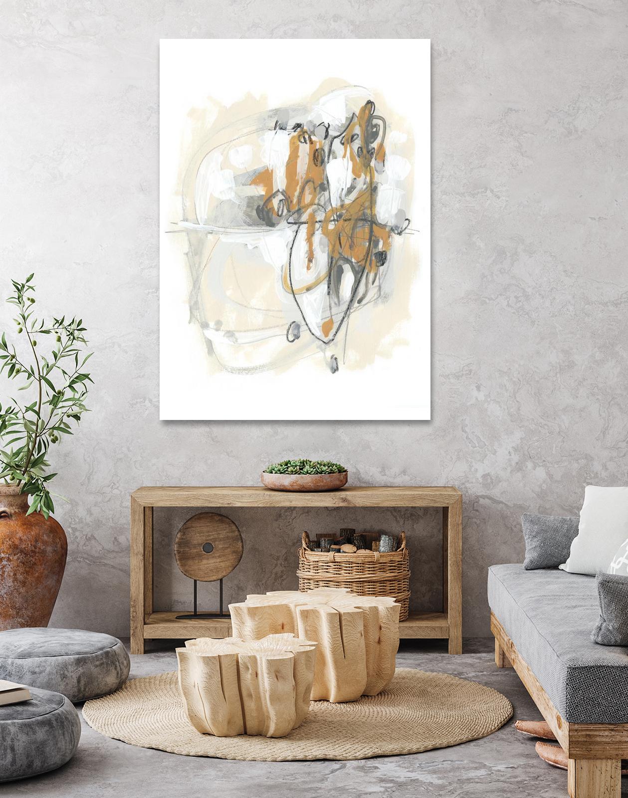 Spur II by June Erica Vess on GIANT ART - brown abstract