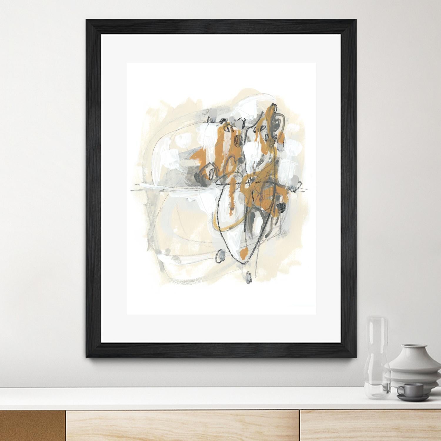 Spur II by June Erica Vess on GIANT ART - brown abstract