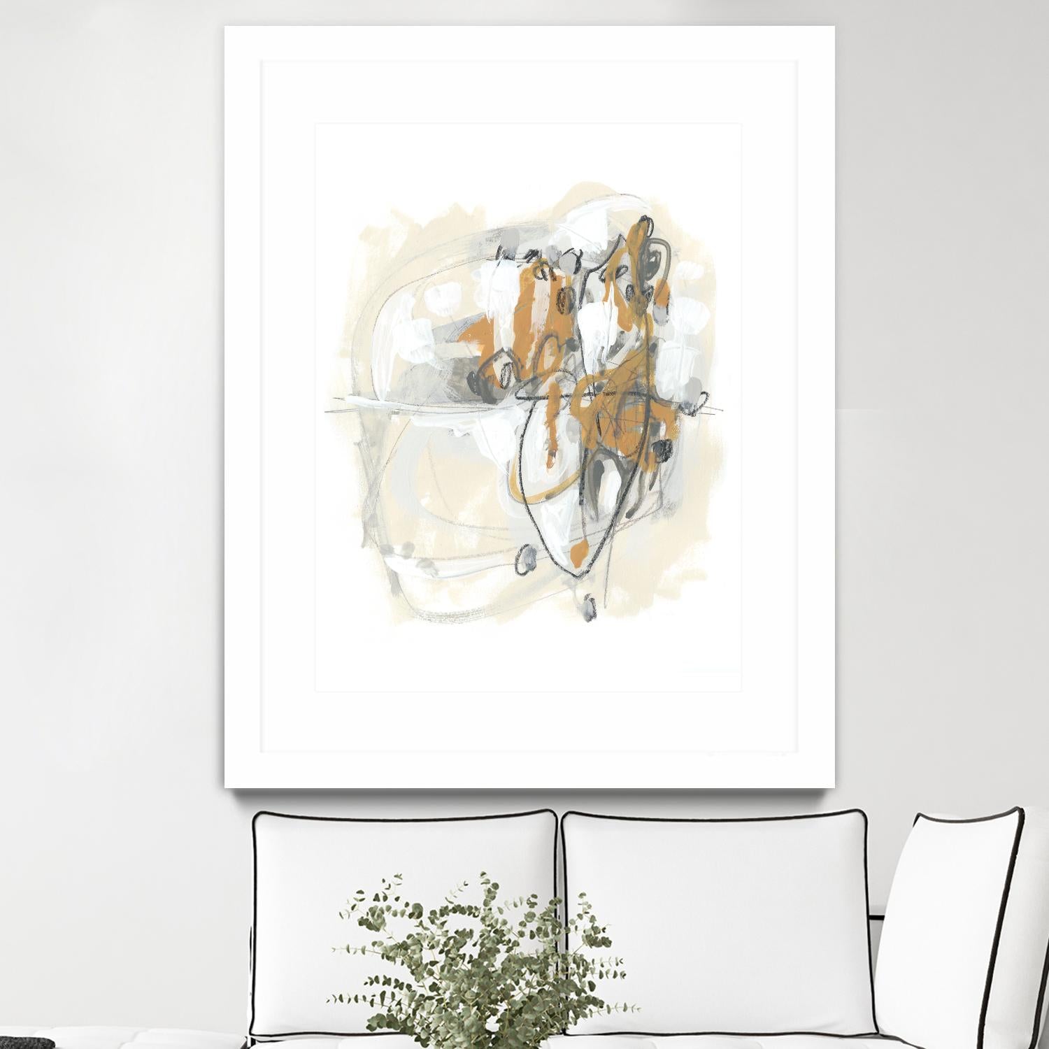 Spur II by June Erica Vess on GIANT ART - brown abstract