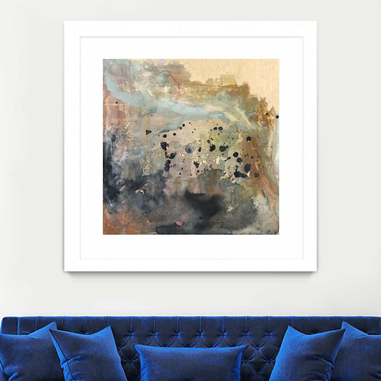 Coulee II by Victoria Borges on GIANT ART - brown abstract