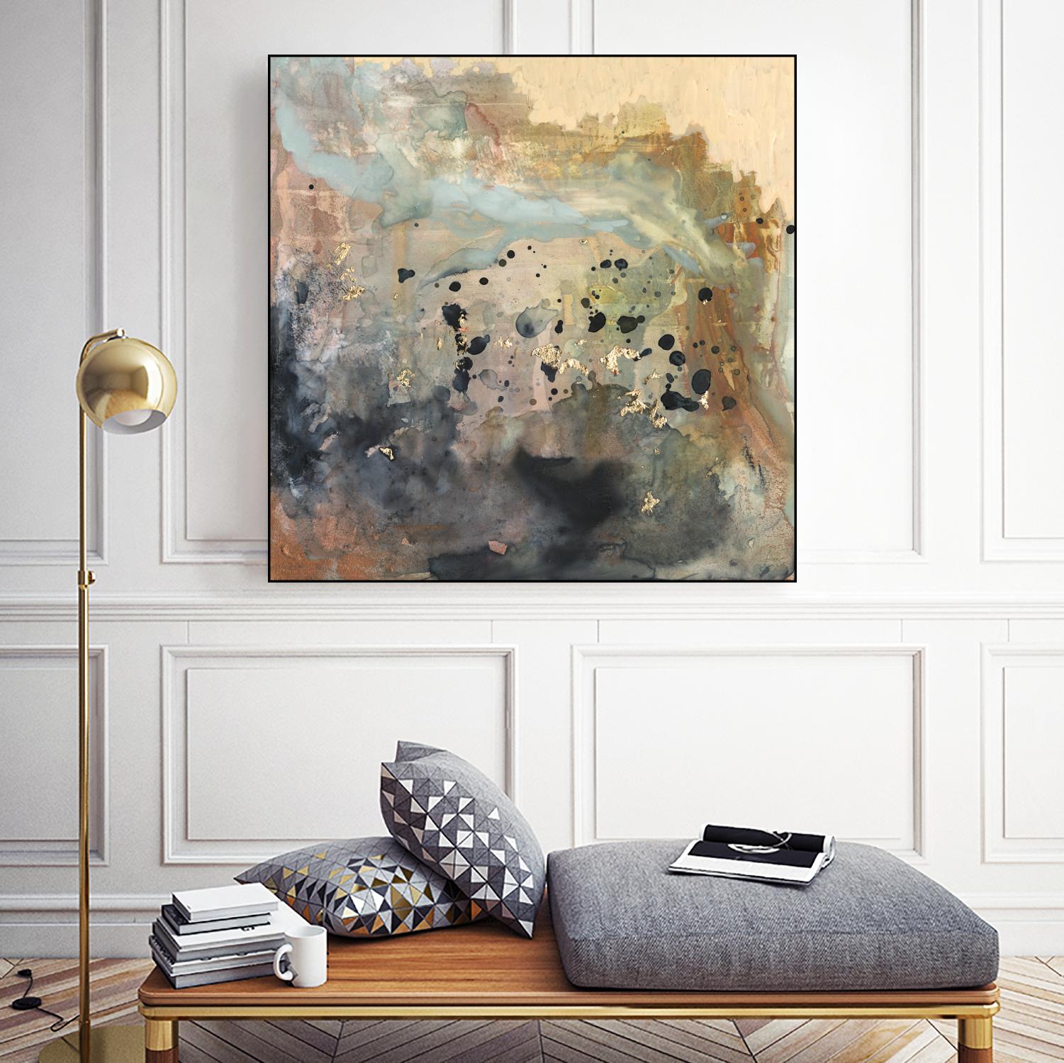 Coulee II by Victoria Borges on GIANT ART - brown abstract