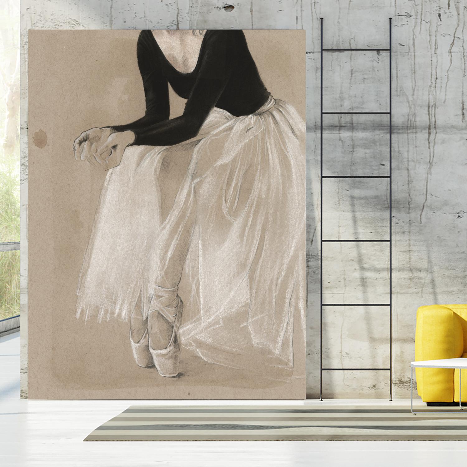 Ballet Study I by Jennifer Paxton Parker on GIANT ART - brown fashion