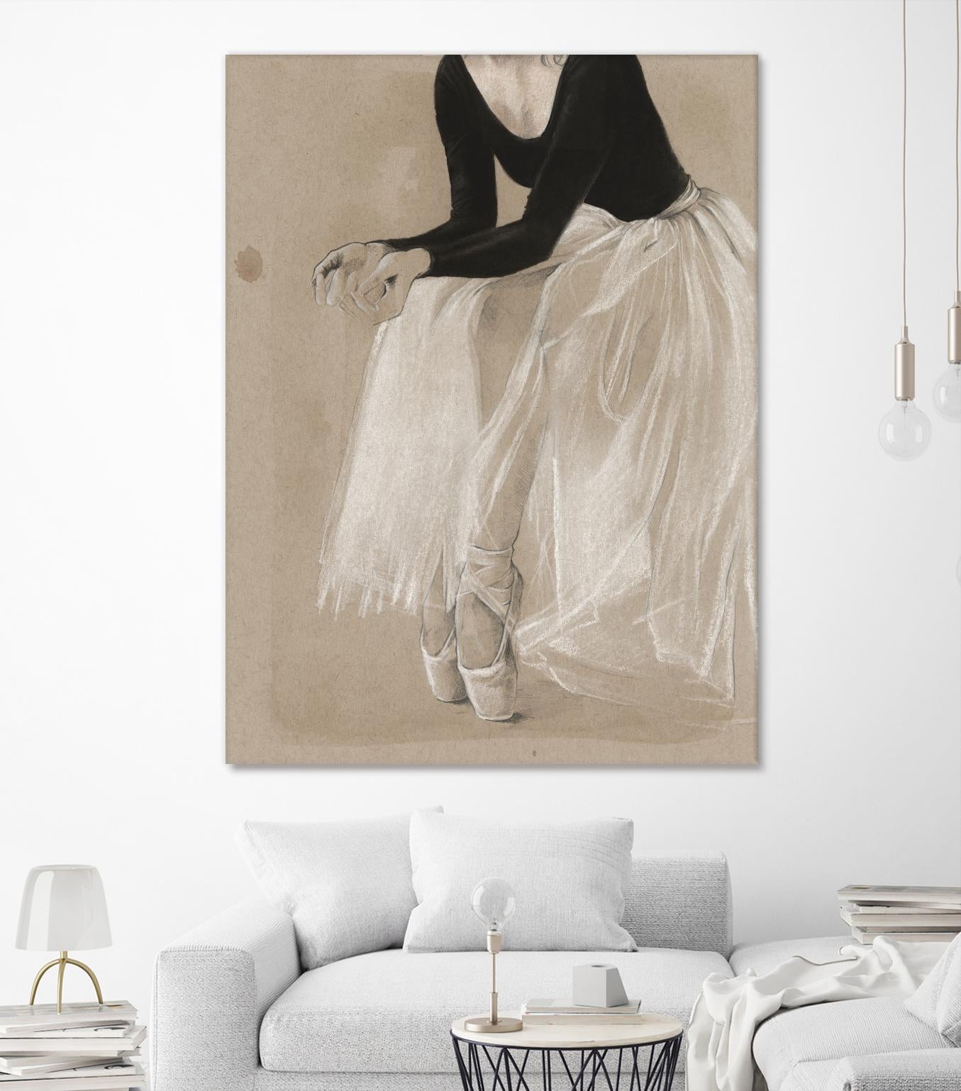 Ballet Study I by Jennifer Paxton Parker on GIANT ART - brown fashion