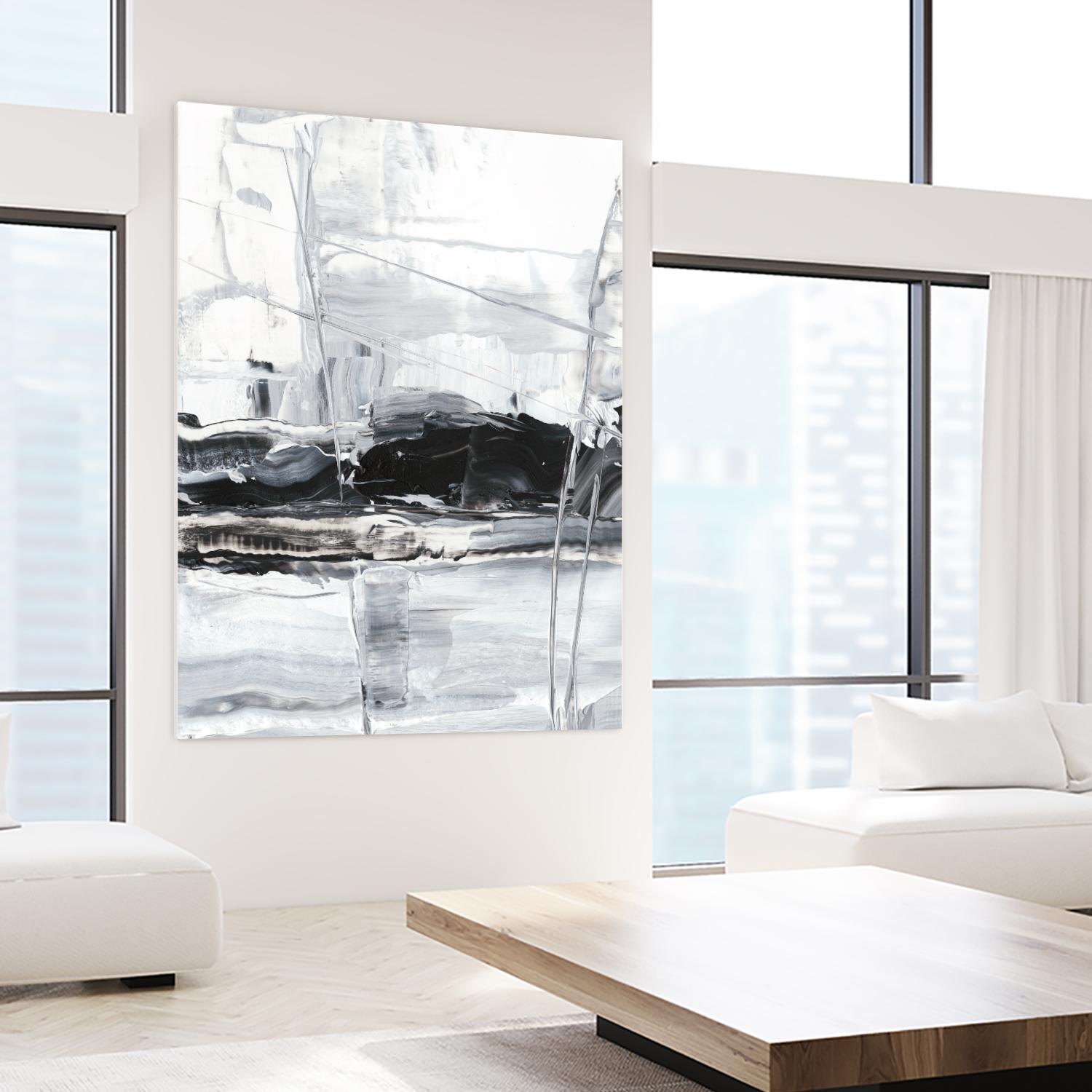 Winter Lightning II by Ethan Harper on GIANT ART - abstract