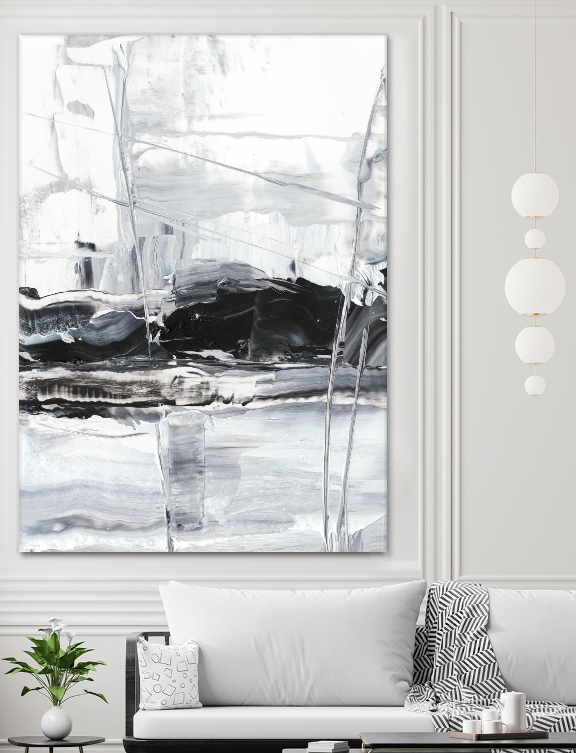 Winter Lightning II by Ethan Harper on GIANT ART - abstract