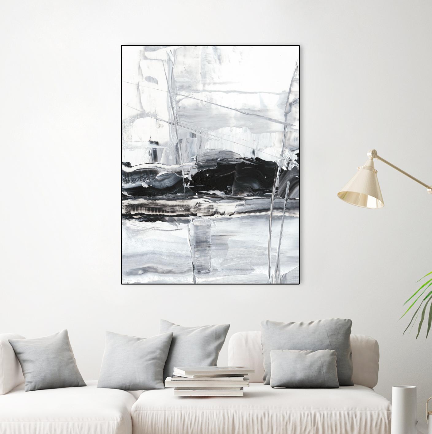 Winter Lightning II by Ethan Harper on GIANT ART - abstract