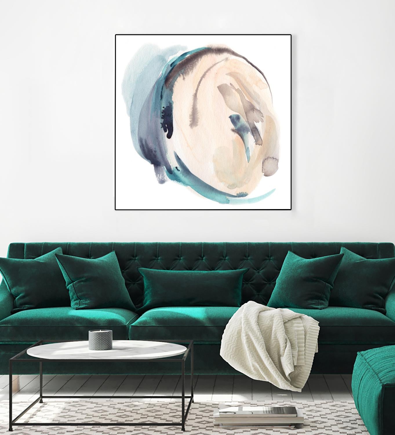 Sandy Sea II by Jennifer Paxton Parker on GIANT ART - abstract