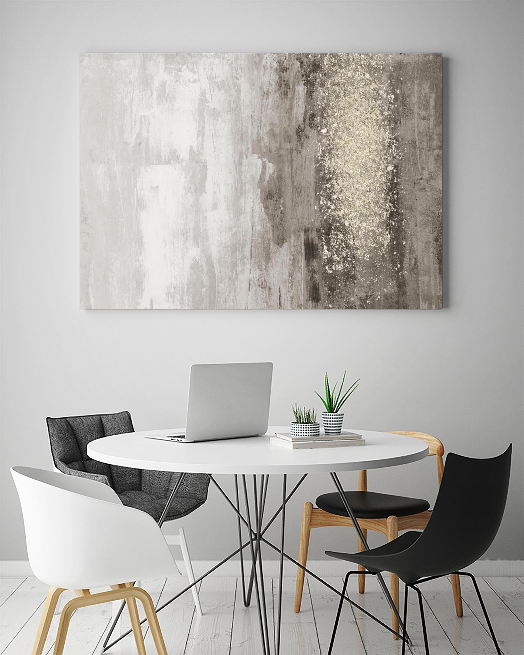 Glitter Rain I by Jennifer Goldberger on GIANT ART - abstract