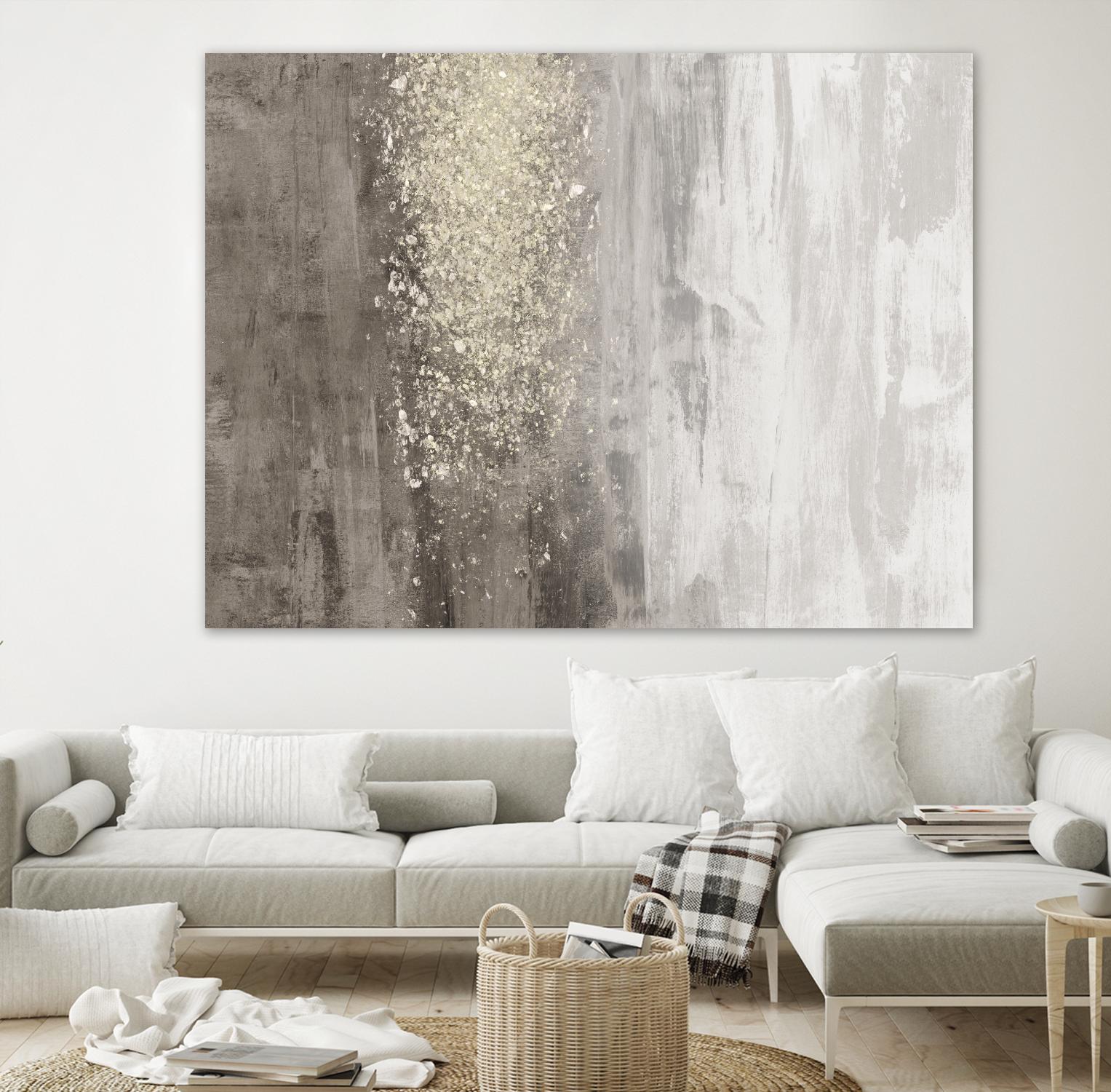 Glitter Rain II by Jennifer Goldberger on GIANT ART - abstract