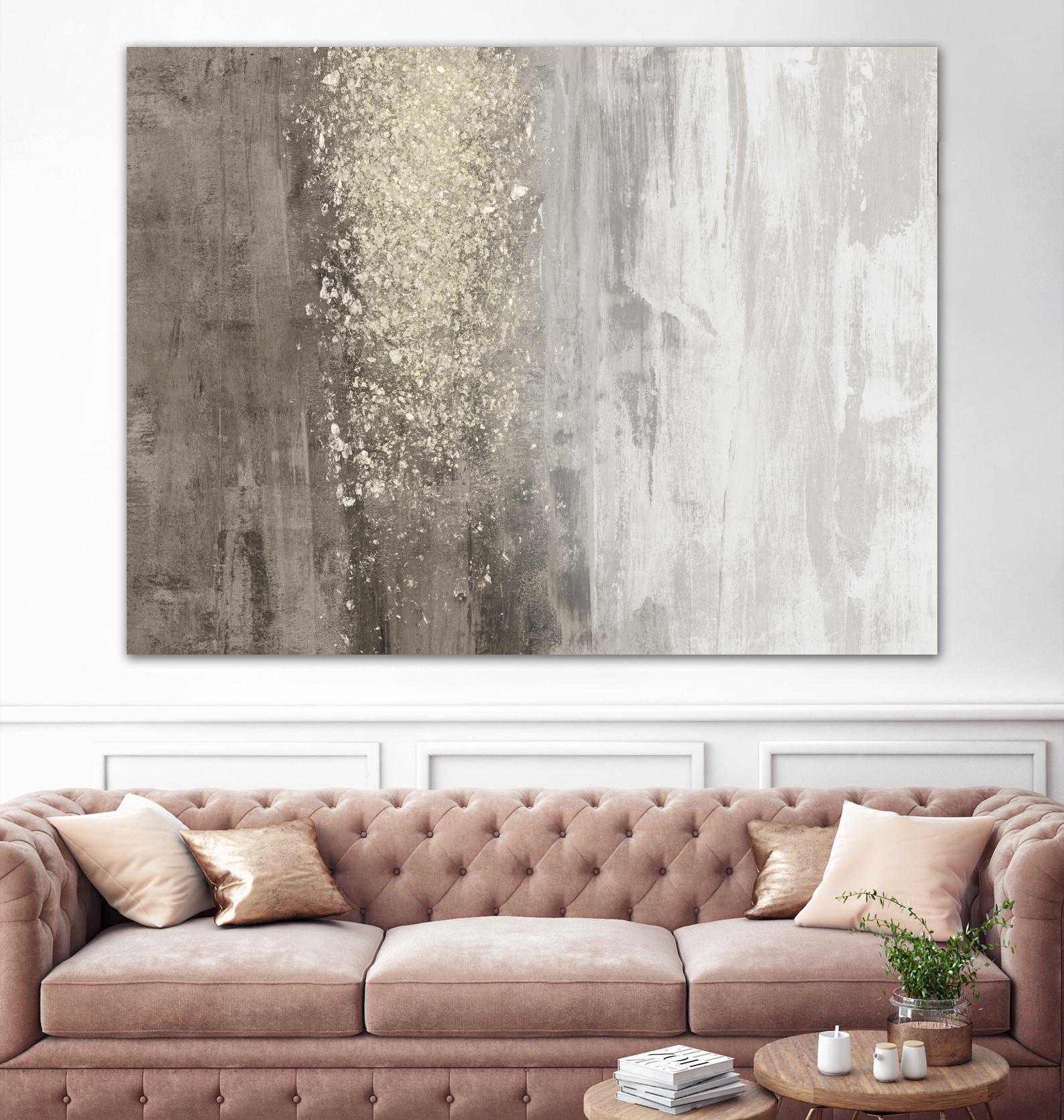 Glitter Rain II by Jennifer Goldberger on GIANT ART - abstract