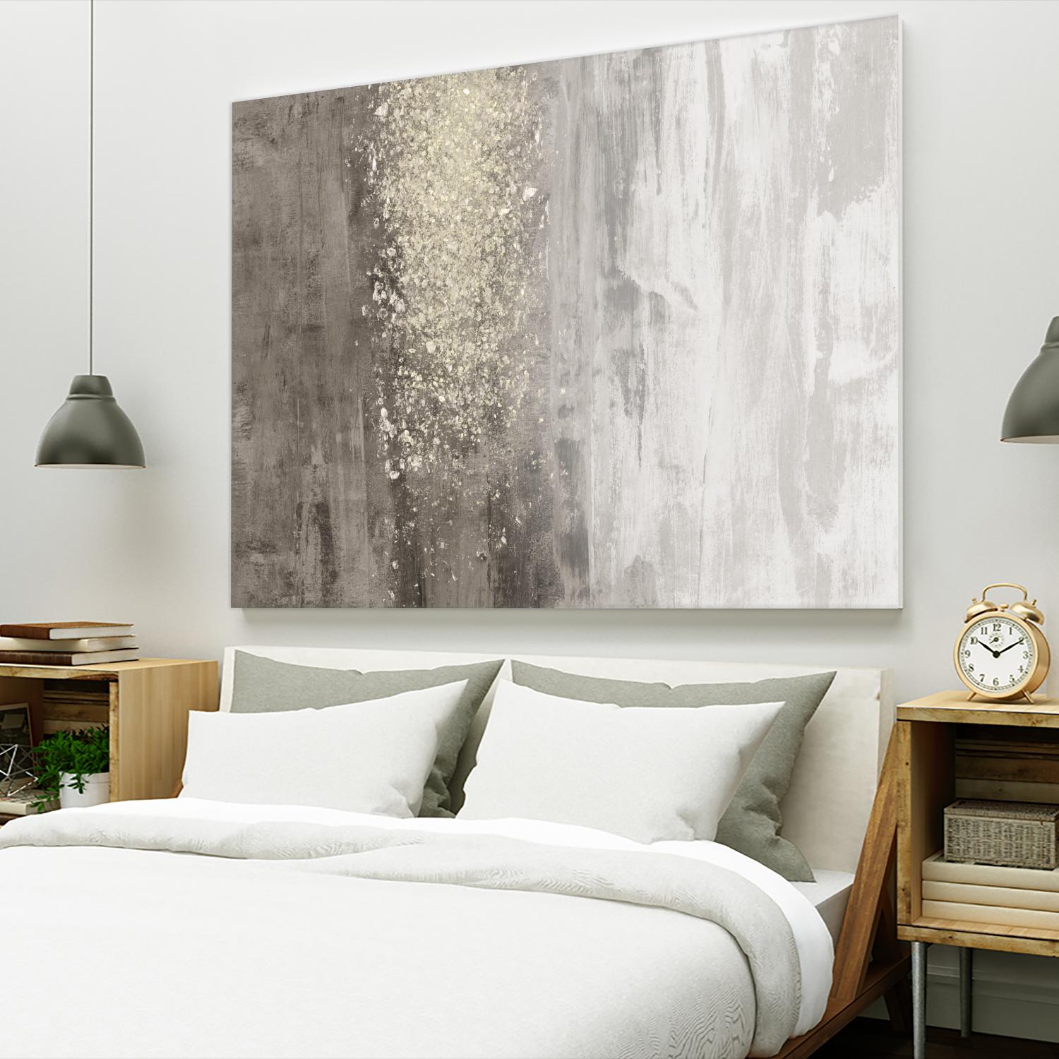 Glitter Rain II by Jennifer Goldberger on GIANT ART - abstract