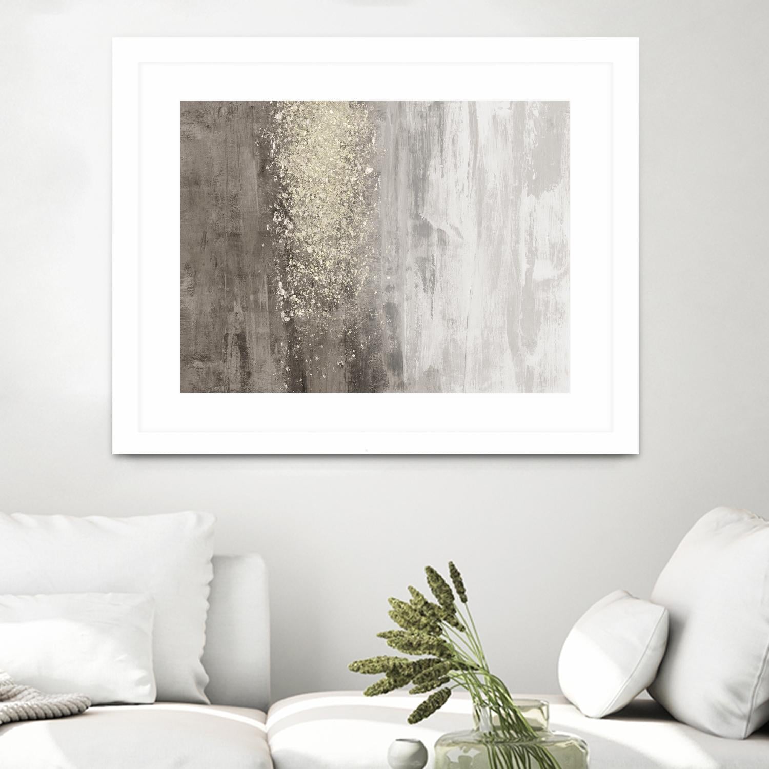 Glitter Rain II by Jennifer Goldberger on GIANT ART - abstract