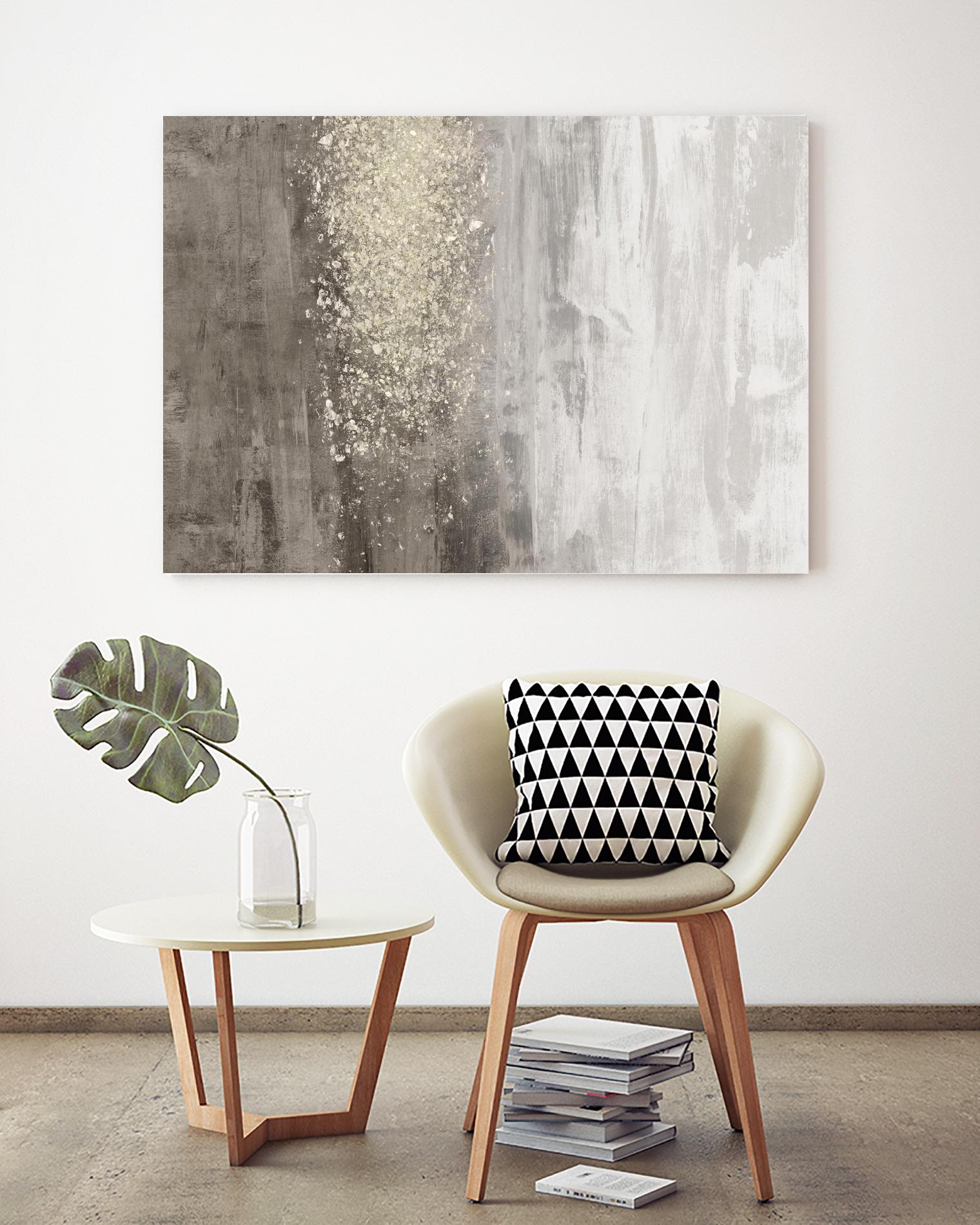 Glitter Rain II by Jennifer Goldberger on GIANT ART - abstract