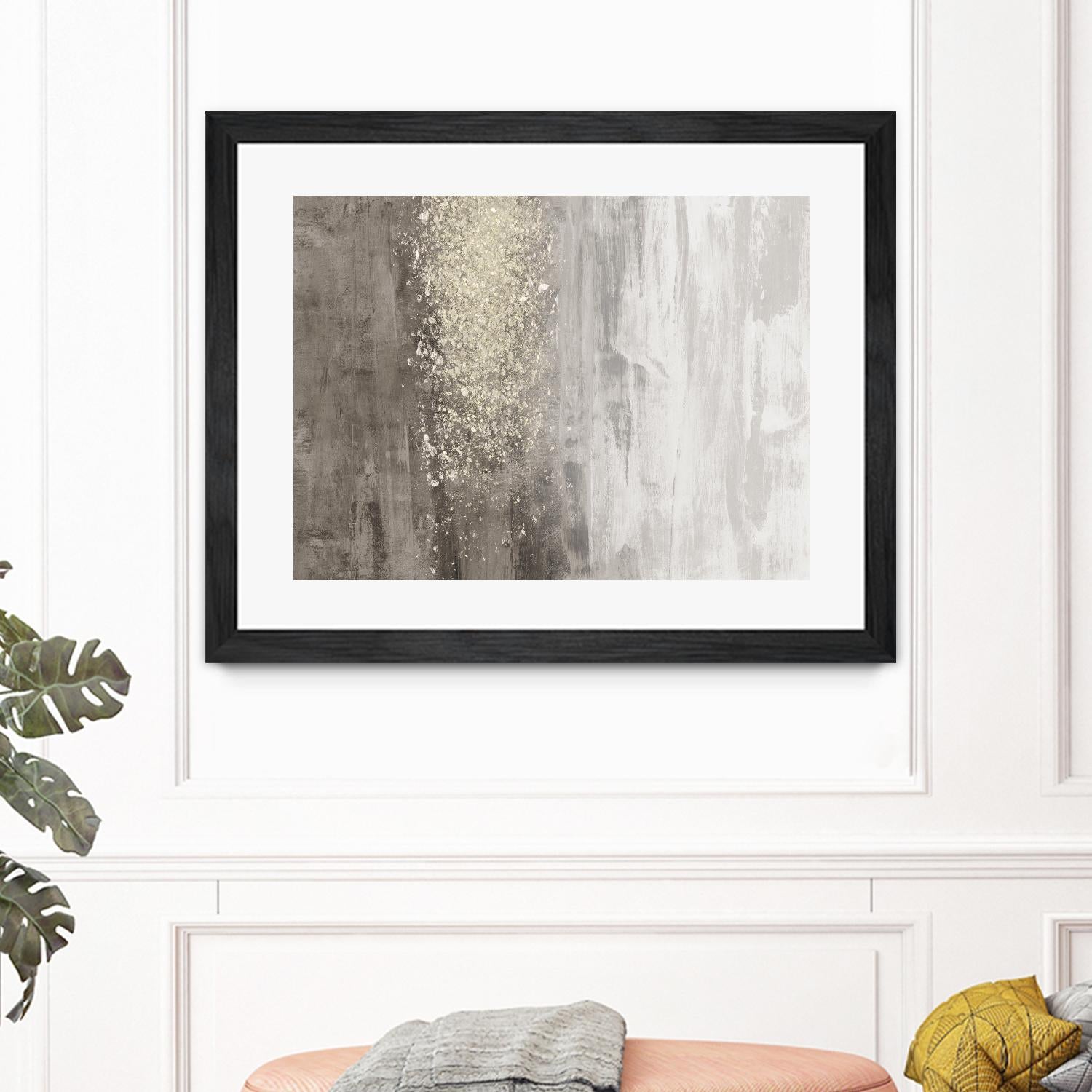 Glitter Rain II by Jennifer Goldberger on GIANT ART - abstract