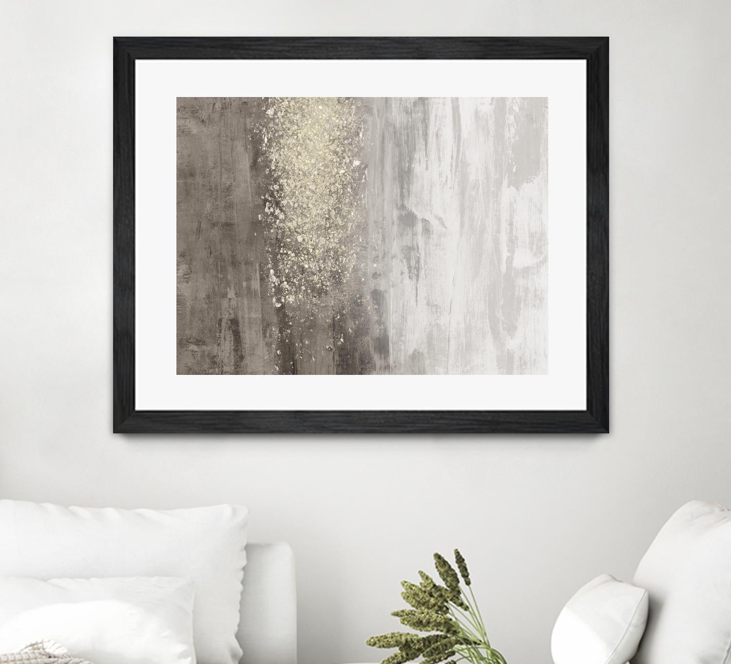 Glitter Rain II by Jennifer Goldberger on GIANT ART - abstract