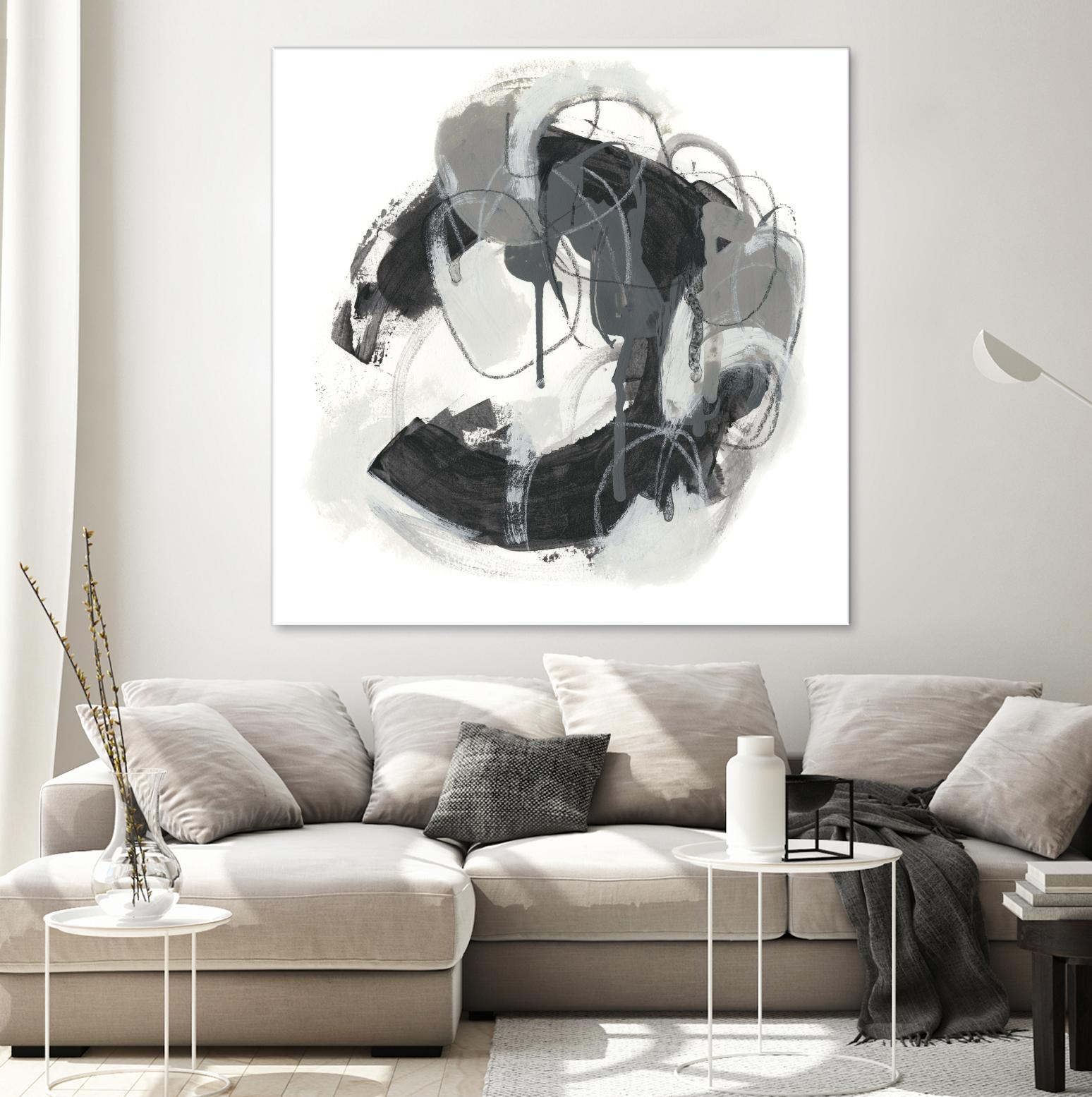 Obsidian Arc I by June Erica Vess on GIANT ART - abstract