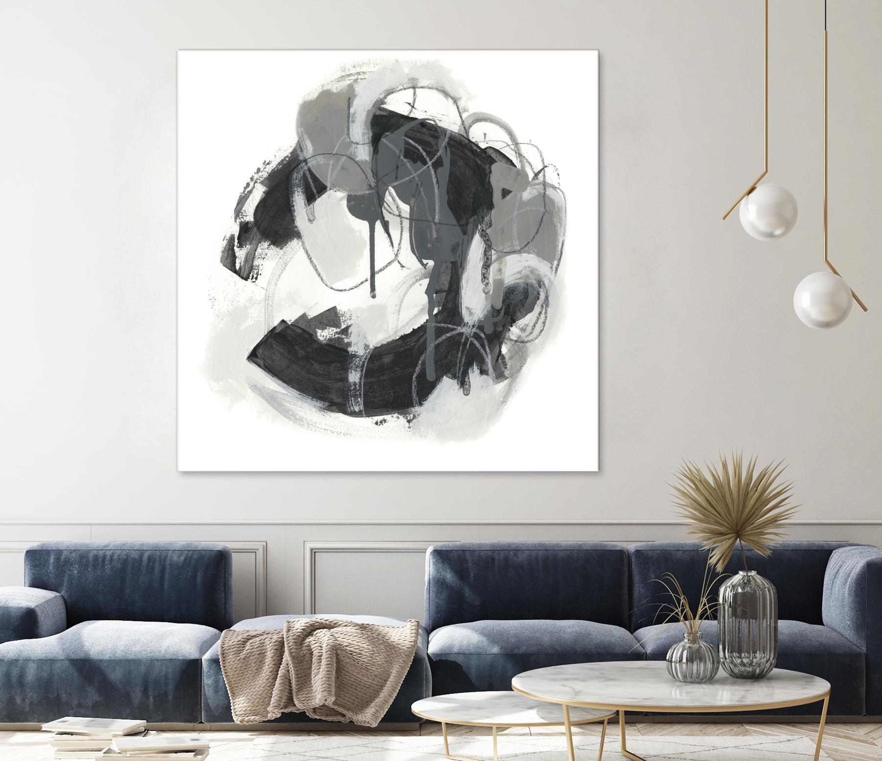 Obsidian Arc I by June Erica Vess on GIANT ART - abstract