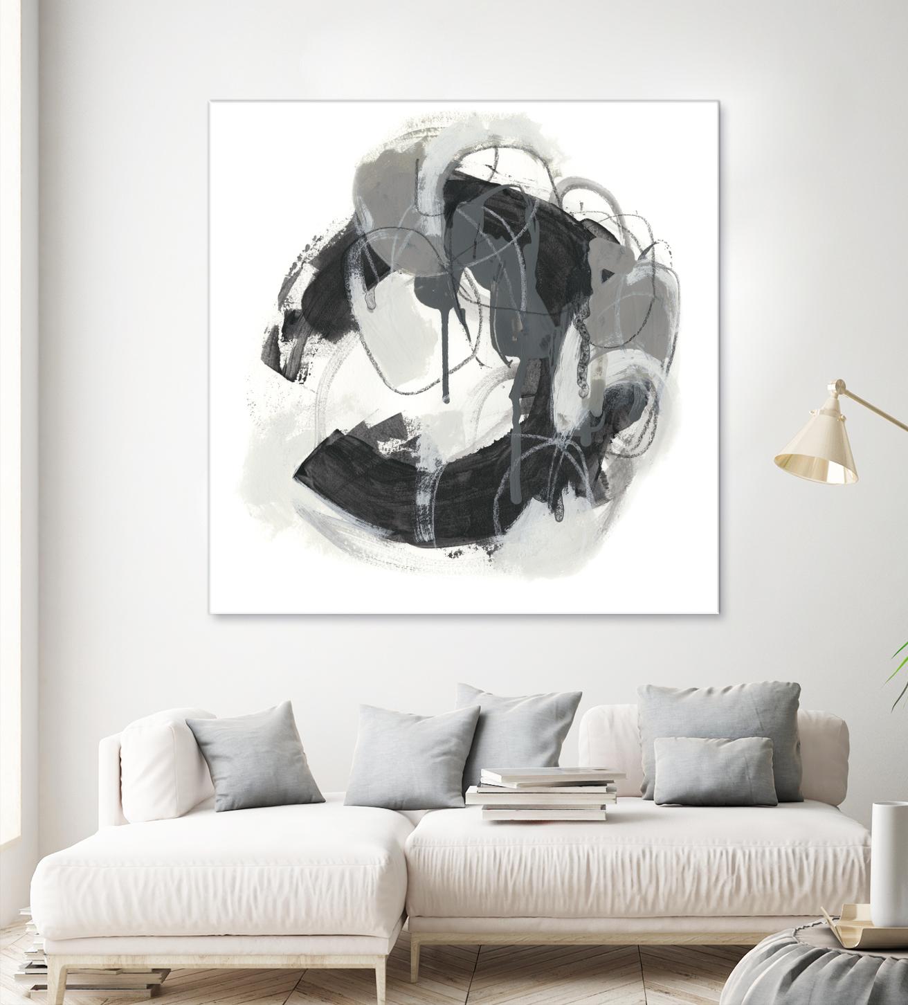 Obsidian Arc I by June Erica Vess on GIANT ART - abstract