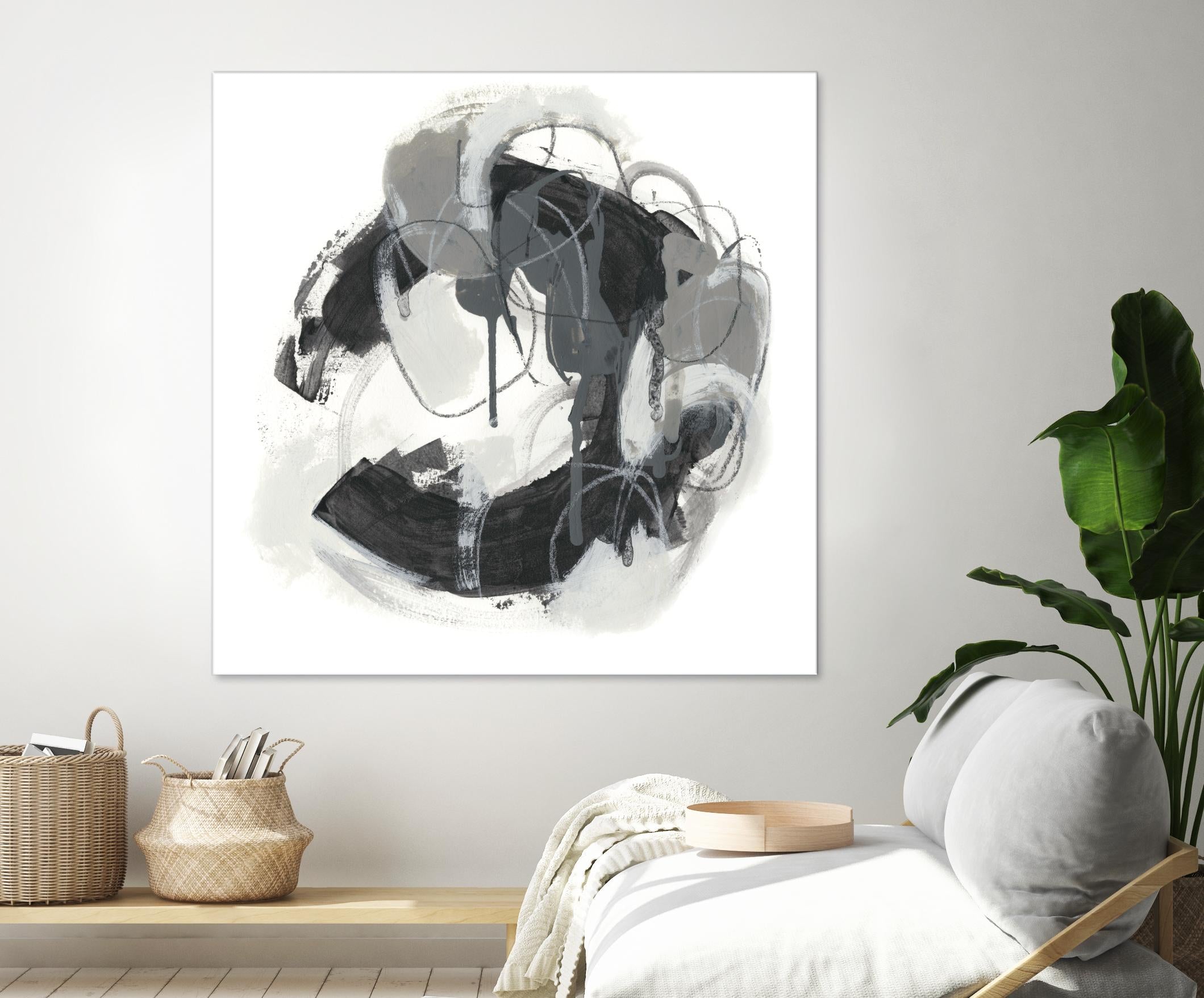 Obsidian Arc I by June Erica Vess on GIANT ART - abstract