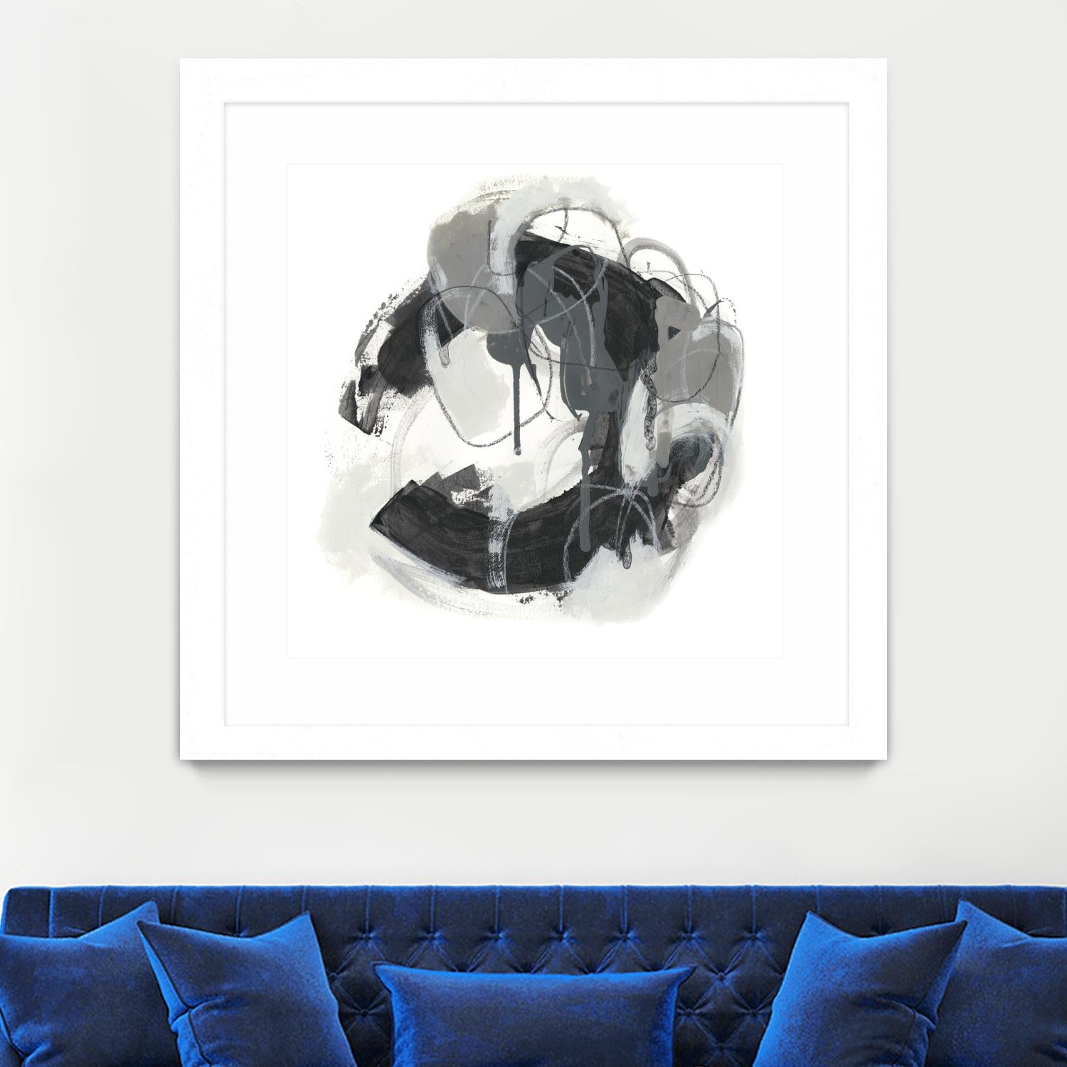 Obsidian Arc I by June Erica Vess on GIANT ART - abstract