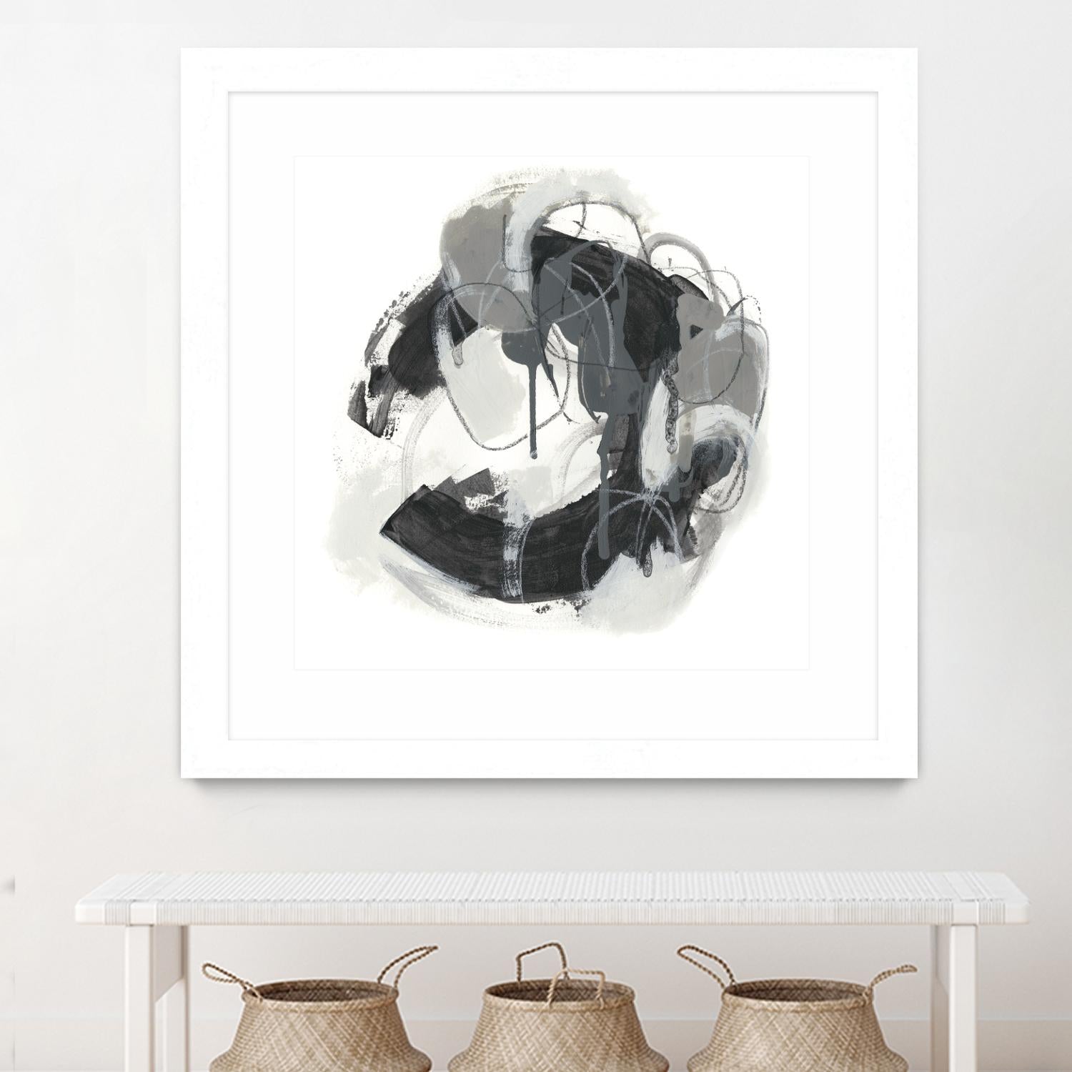 Obsidian Arc I by June Erica Vess on GIANT ART - abstract