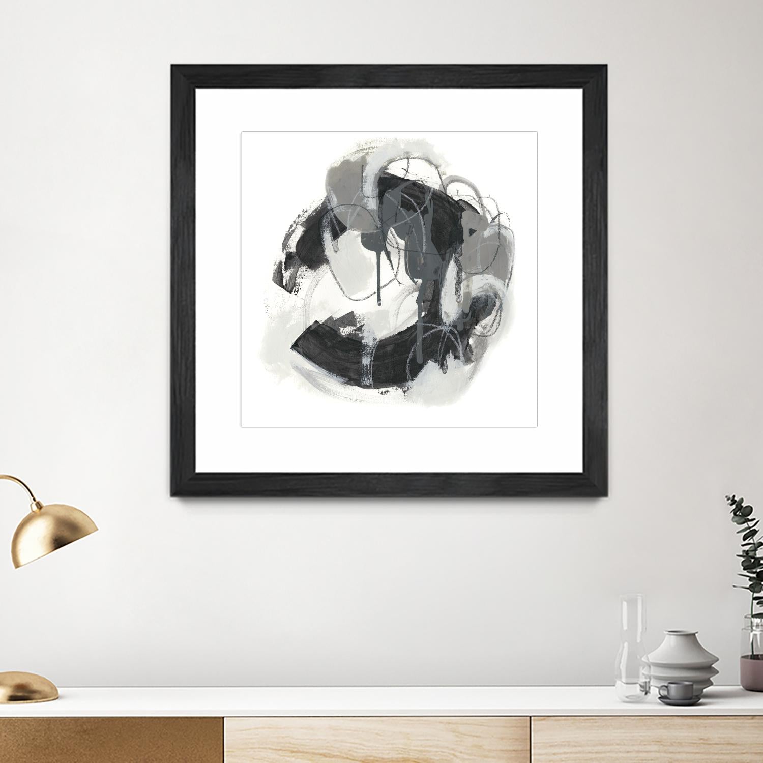 Obsidian Arc I by June Erica Vess on GIANT ART - abstract