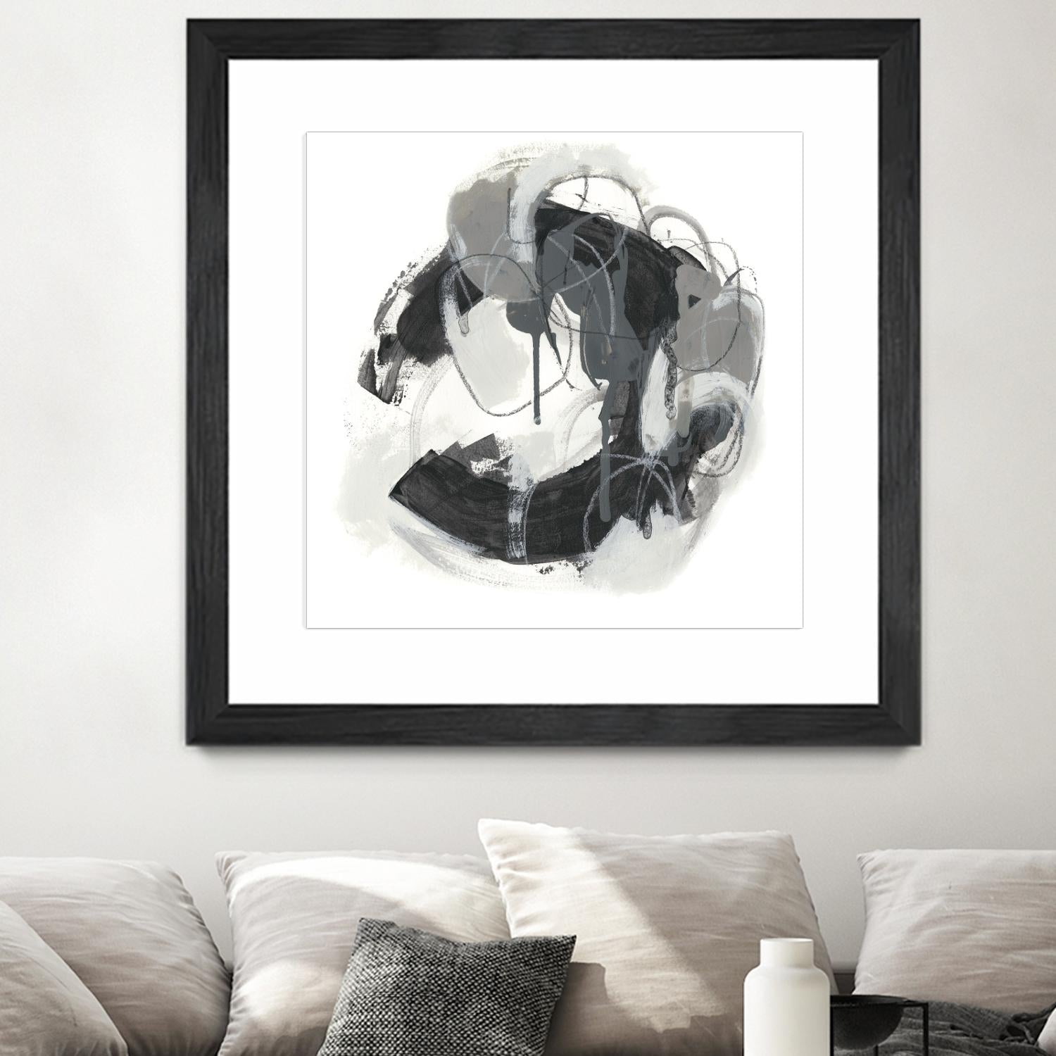 Obsidian Arc I by June Erica Vess on GIANT ART - abstract